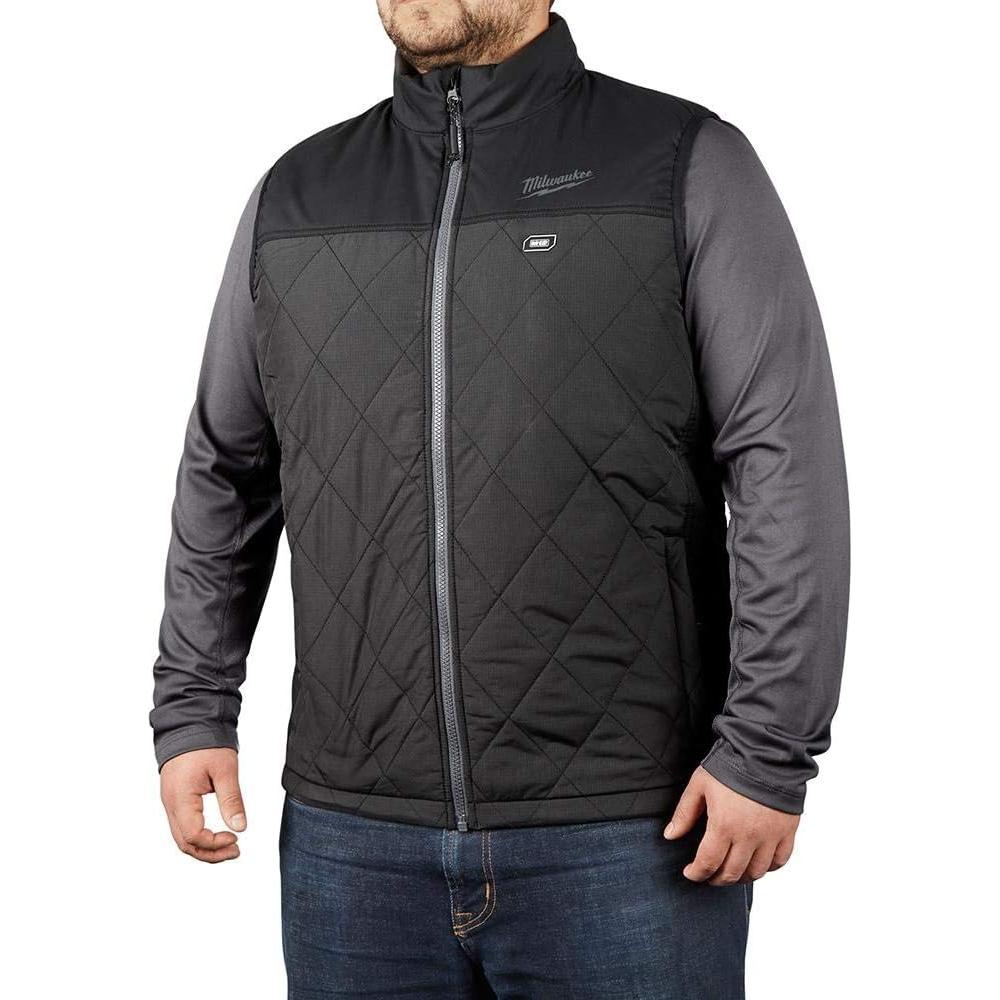 Sudadera calefaccionada Milwaukee M12 para hombres - Negro