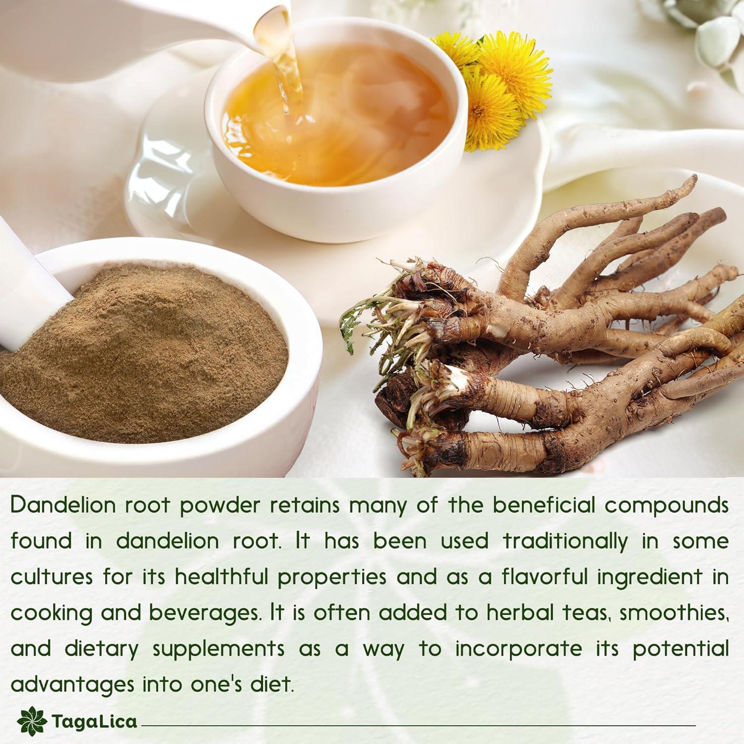 Polvo de Raíz de Diente de León 56.7 g Tagalica 100% Natural