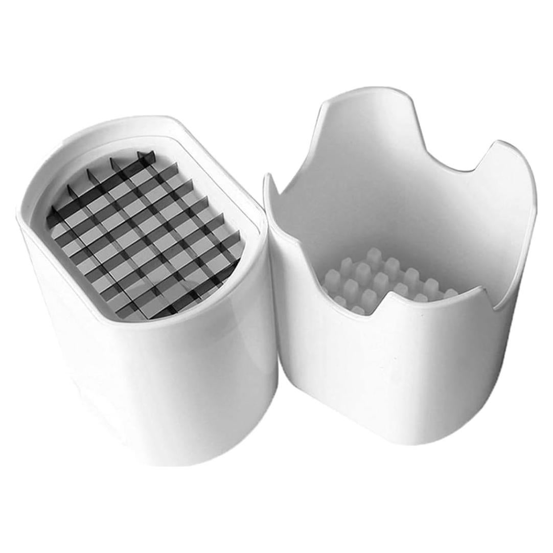 Cortador de Papas Fritas Manual Instinto Asesino Blanco 14x10cm