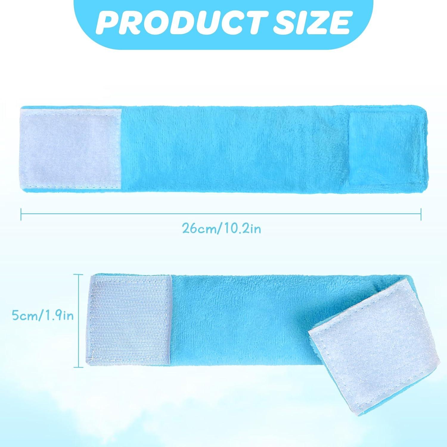 Paquete de 2 Pulseras Sensoriales con Peso JXM Azul