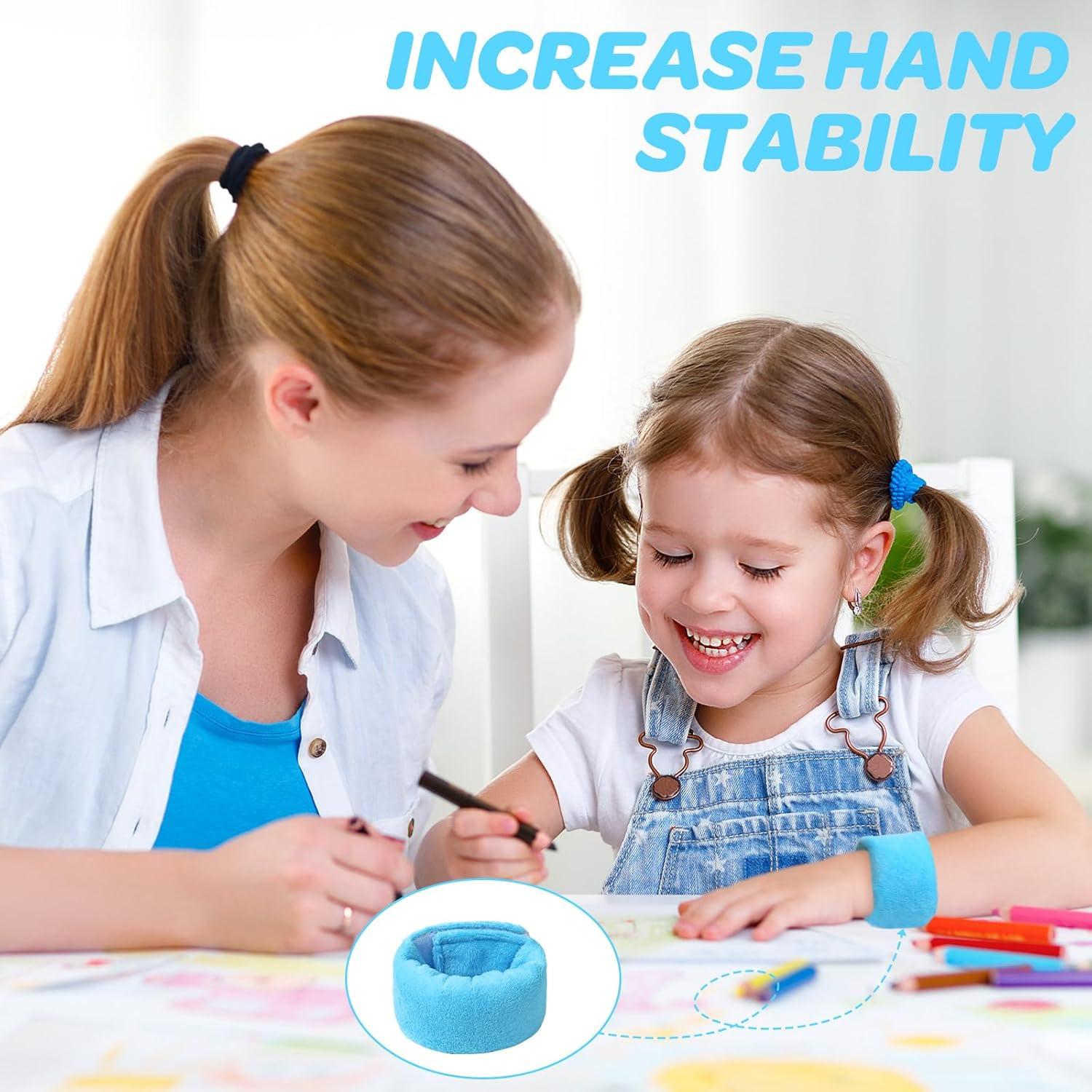 Paquete de 2 Pulseras Sensoriales con Peso JXM Azul