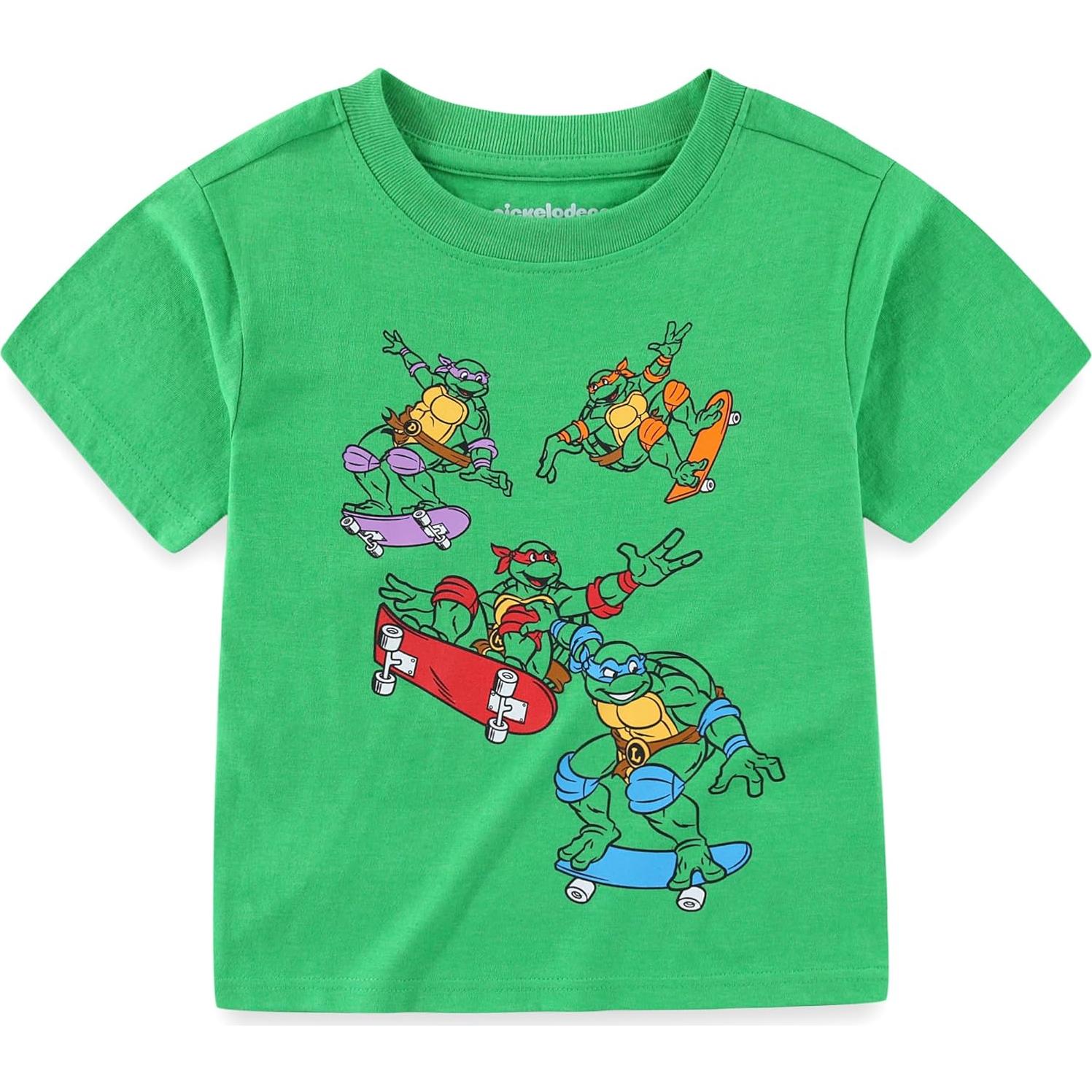 Conjunto camiseta y pantalones cortos Nickelodeon TMNT niños
