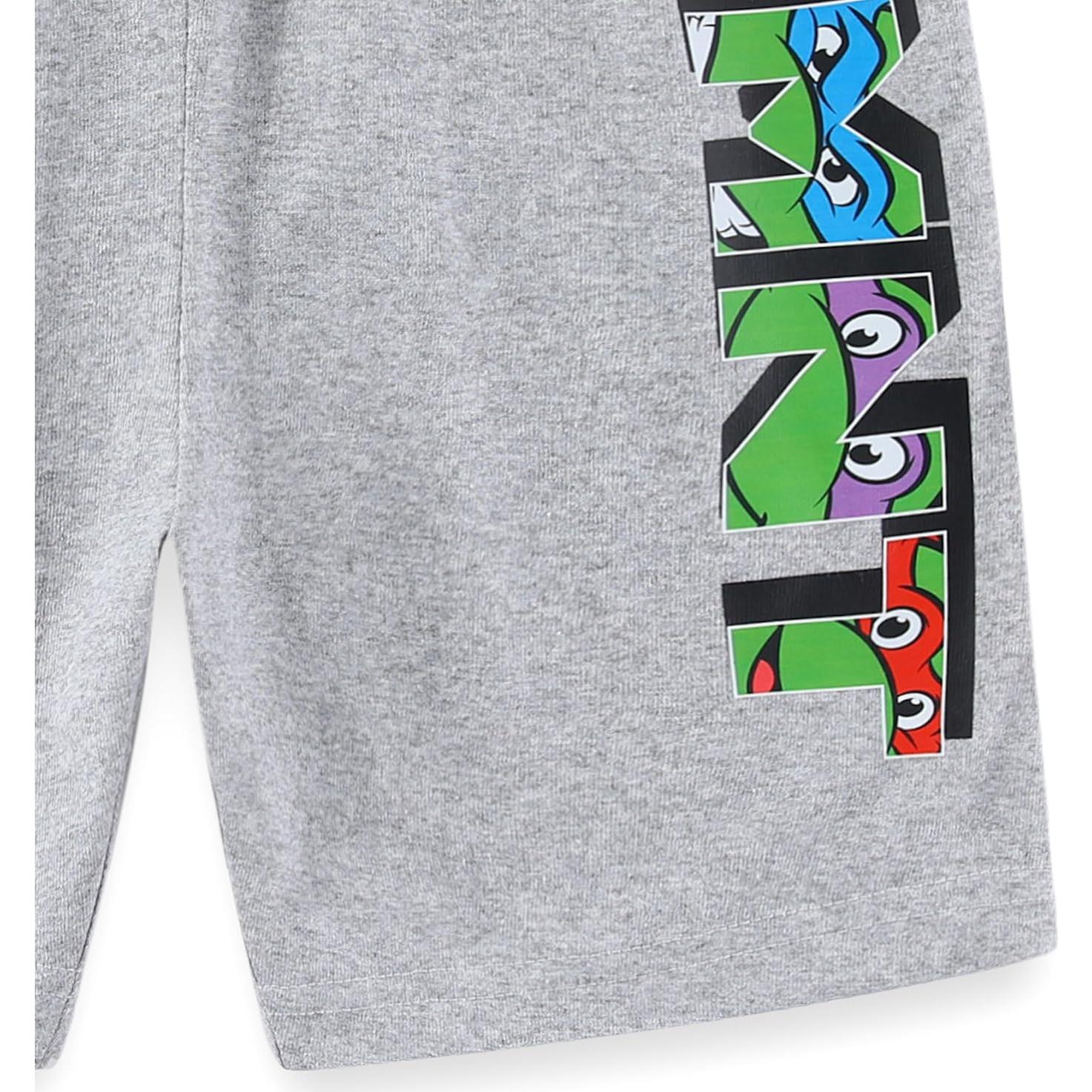 Conjunto camiseta y pantalones cortos Nickelodeon TMNT niños