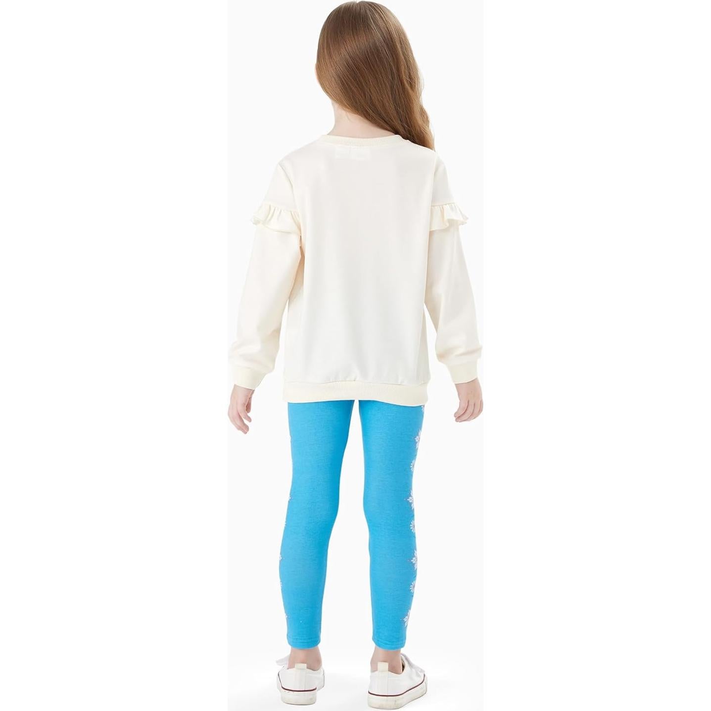 Conjunto Ropa Niña Disney Frozen Elsa 2 Piezas Sudadera y Leggings