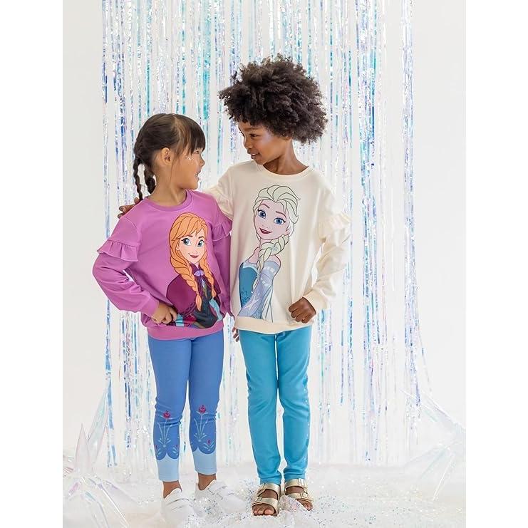 Conjunto Ropa Niña Disney Frozen Elsa 2 Piezas Sudadera y Leggings