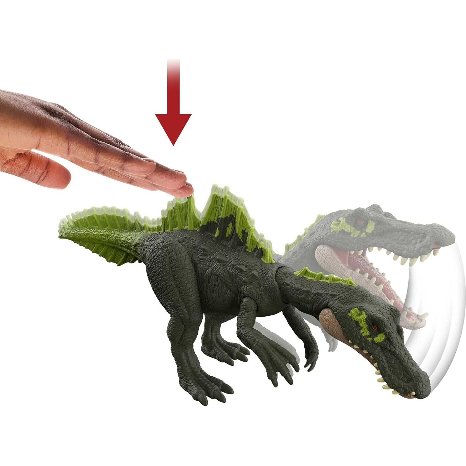 Figura de Acción Ichthyovenator Roar Strikers Mattel 33 cm