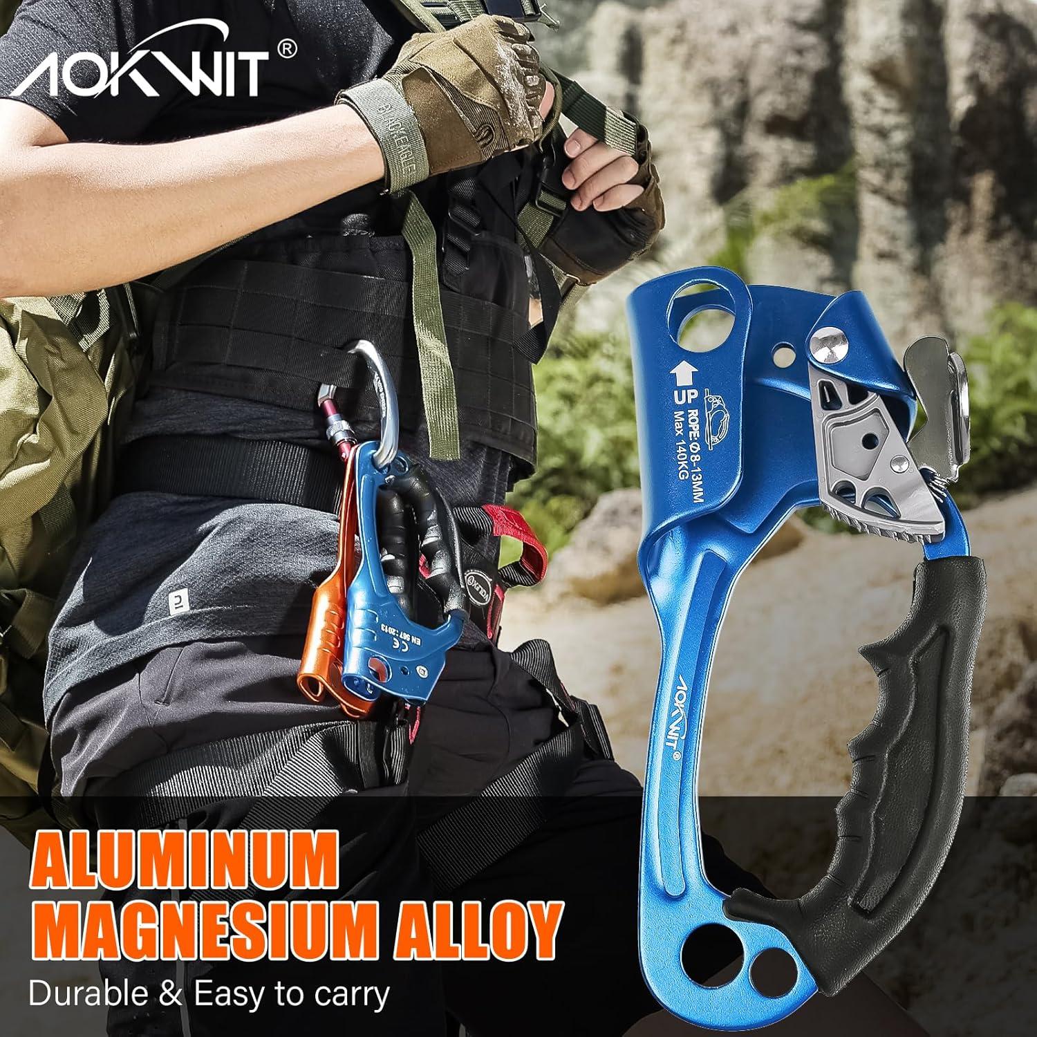 Ascensor de Mano AOKWIT Aluminio Ergonómico Escalada 19cm