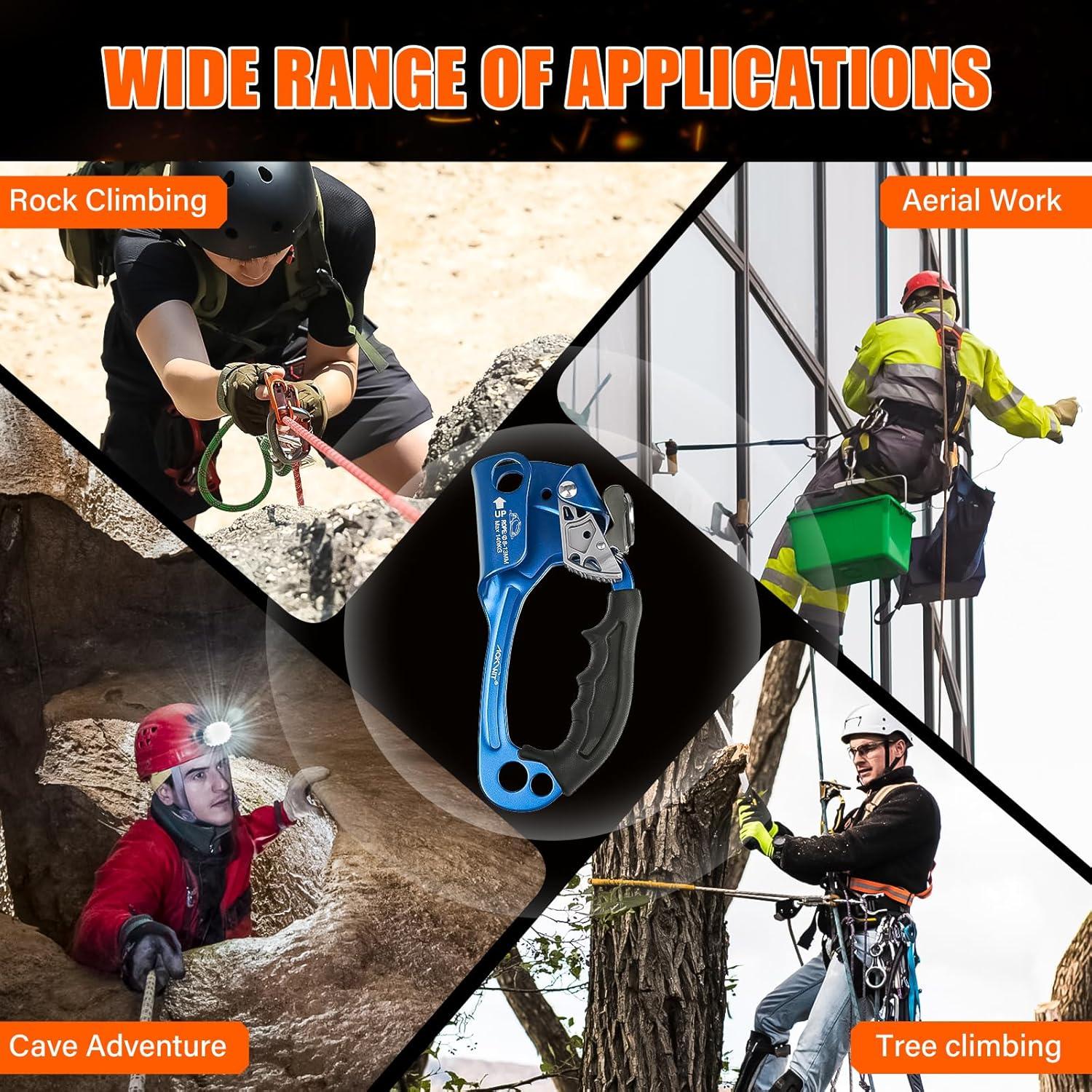 Ascensor de Mano AOKWIT Aluminio Ergonómico Escalada 19cm