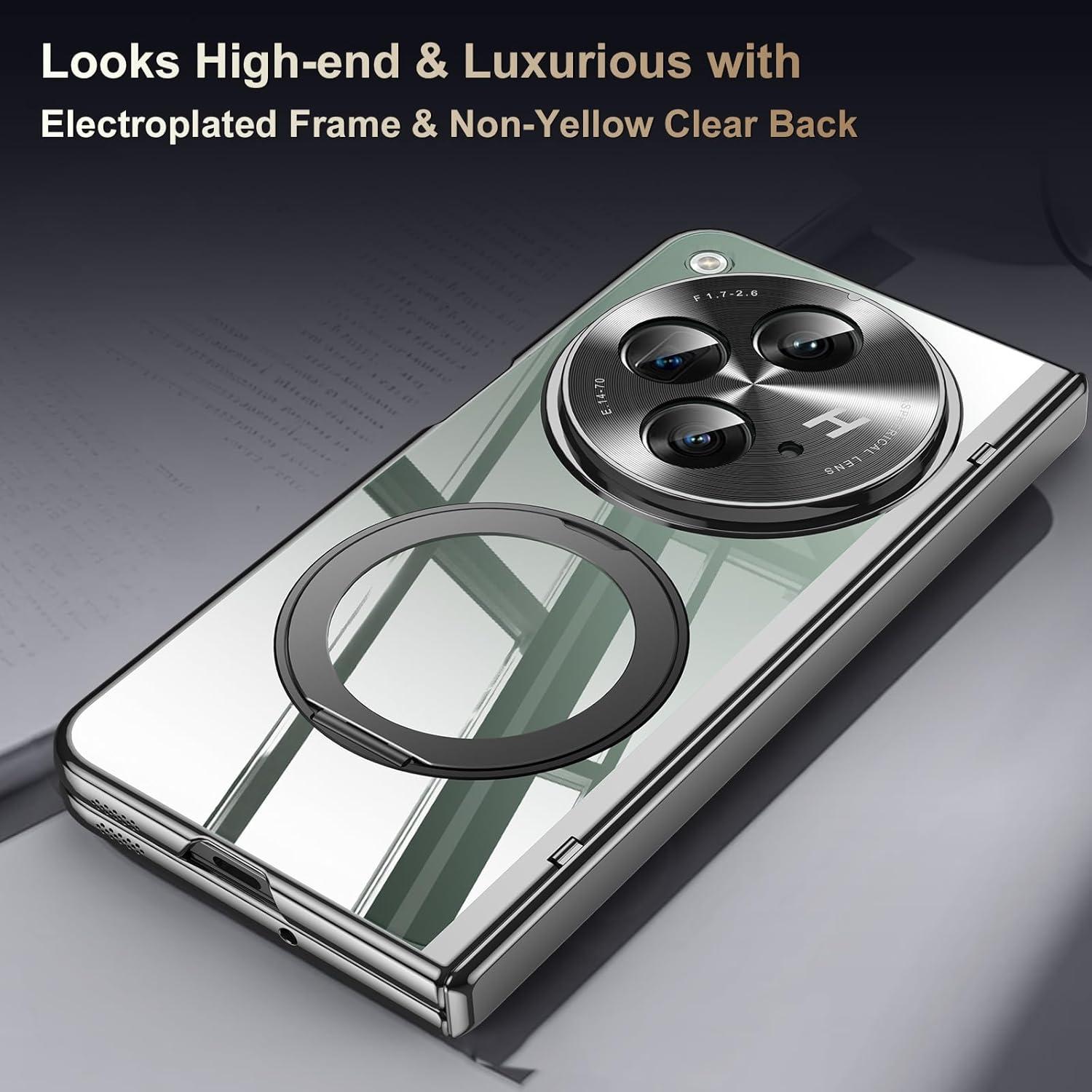 Funda OnePlus Open Libeagle con Soporte 360° y Protector