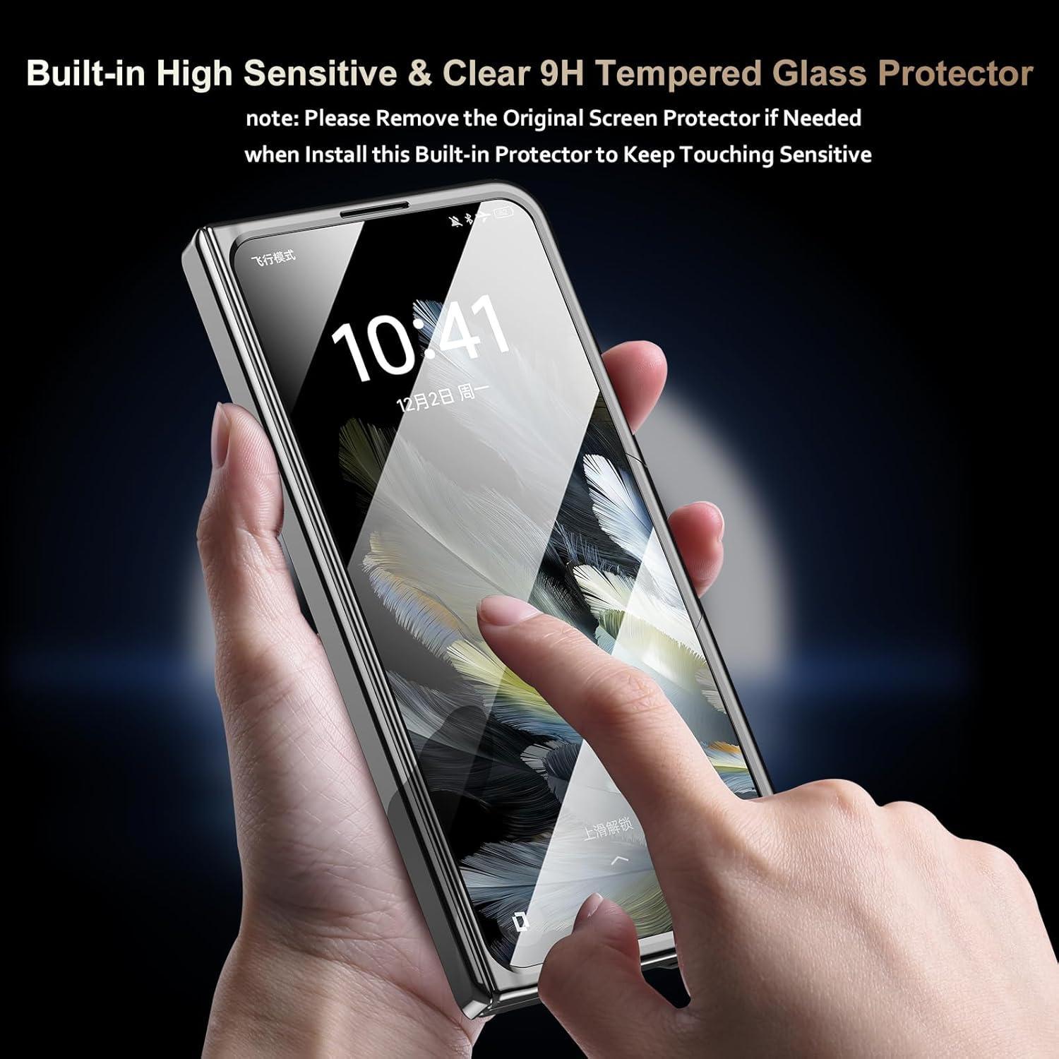 Funda OnePlus Open Libeagle con Soporte 360° y Protector