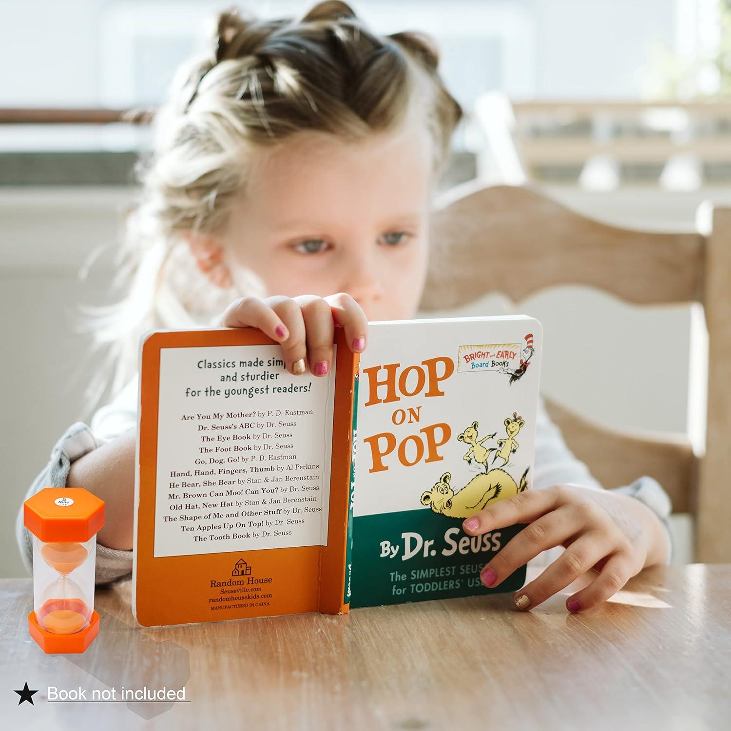 Reloj de Arena Mediano TeacherFav Naranja 5 Minutos 12.7 cm