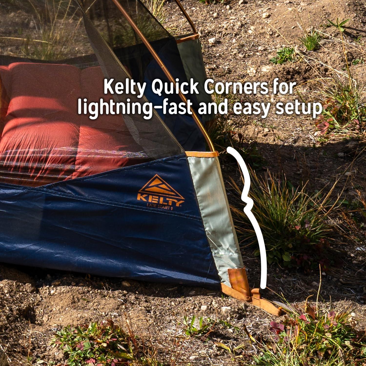 Tienda de Camping Kelty Late Start 2P 2024 - Impermeable y Ligera