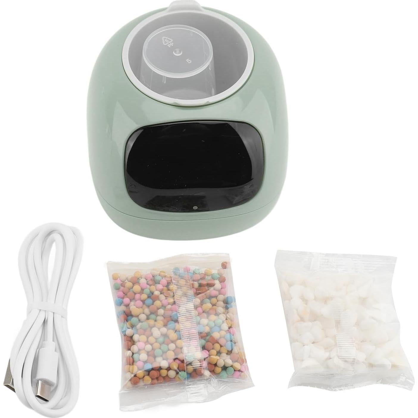 Maceta Inteligente Fockety con Sensor de Agua y Luz - Verde