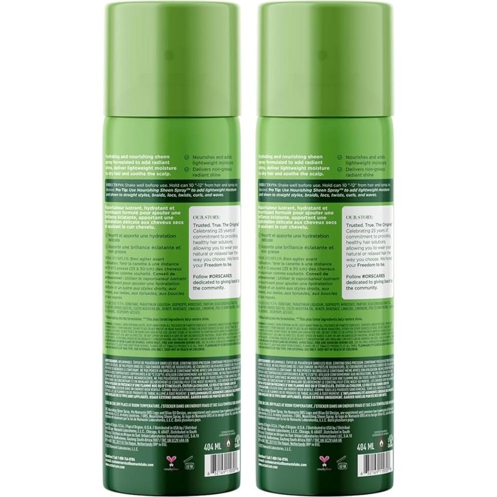 Spray Brillo Nutritivo ORS Aceite de Oliva y Coco 283g