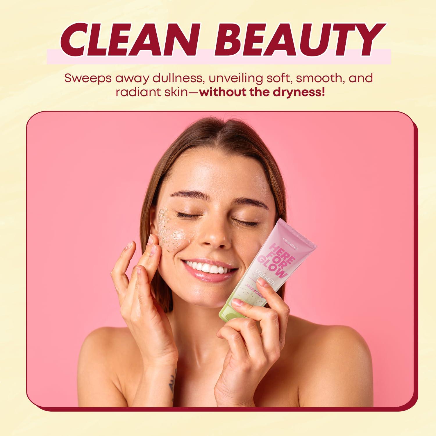 Exfoliante Facial de Colágeno Sunday Essence 221g - Hidratante