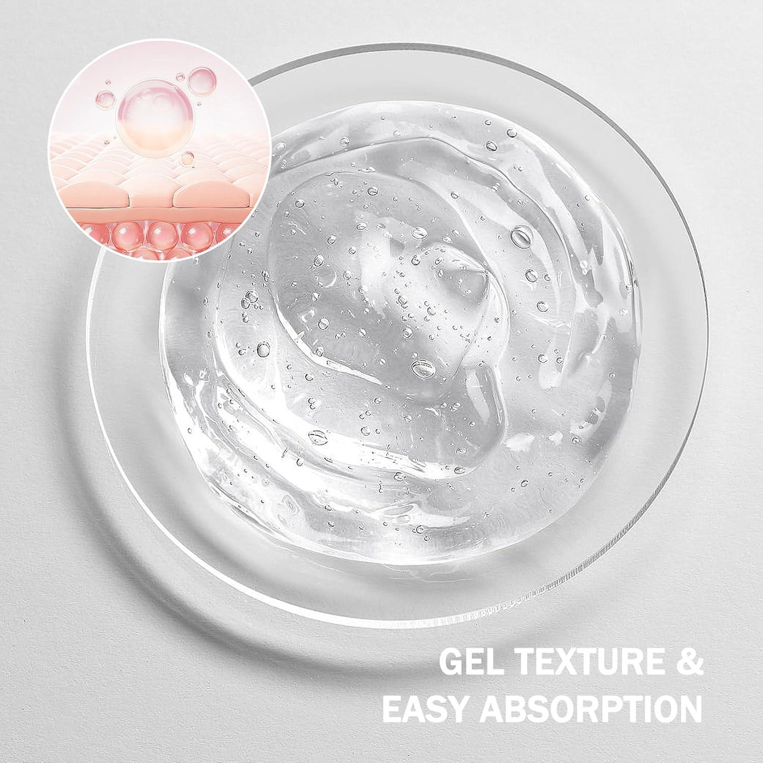 Gel de Aloe Vera Orgánico 16PCS Pura Hidratación Facial y Corporal