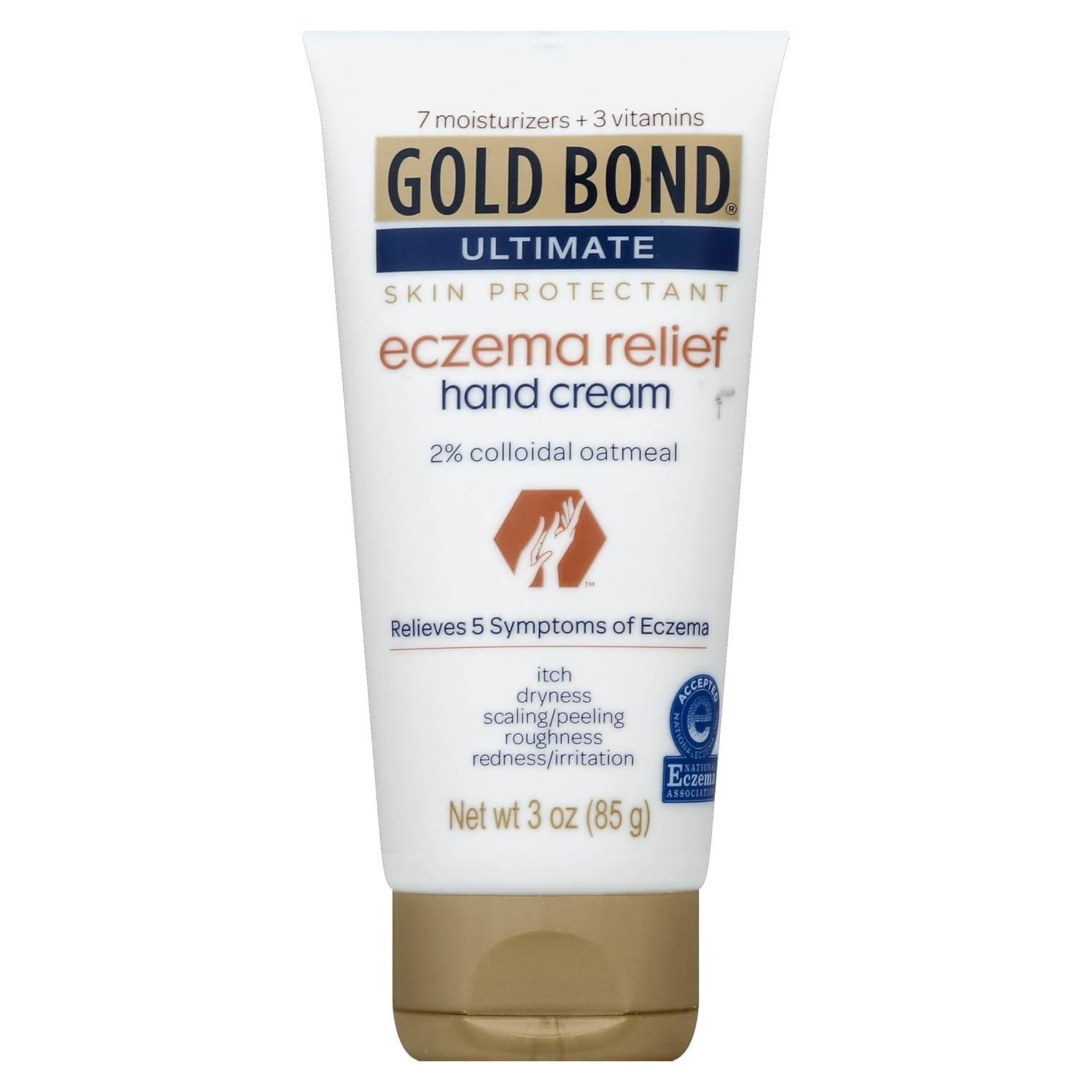 Crema para Manos Gold Bond 85 g - Alivio Eczema 2% Avena Coloidal