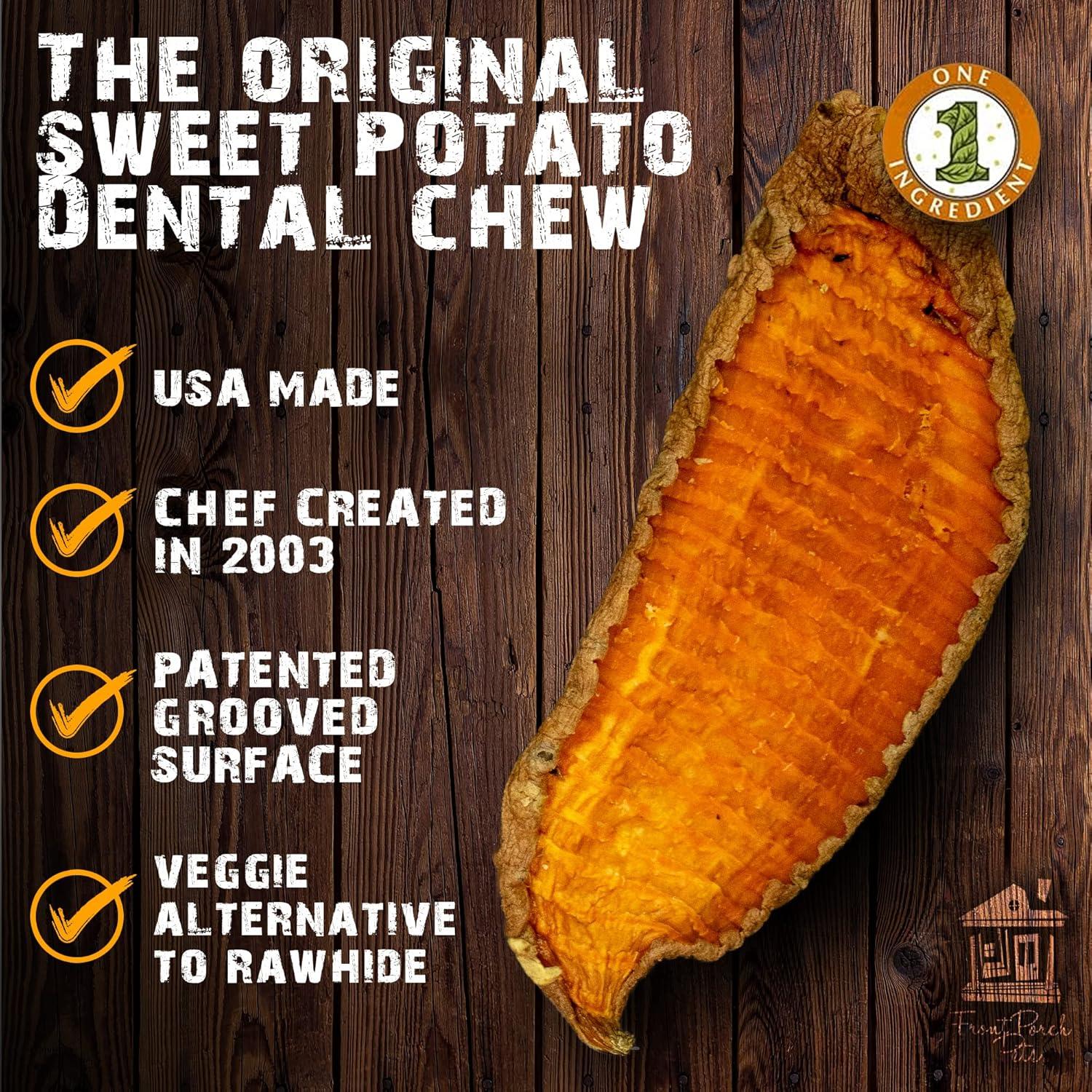 Golosinas para Perros Sam's Yams Big Boyz 425g - Batata Natural