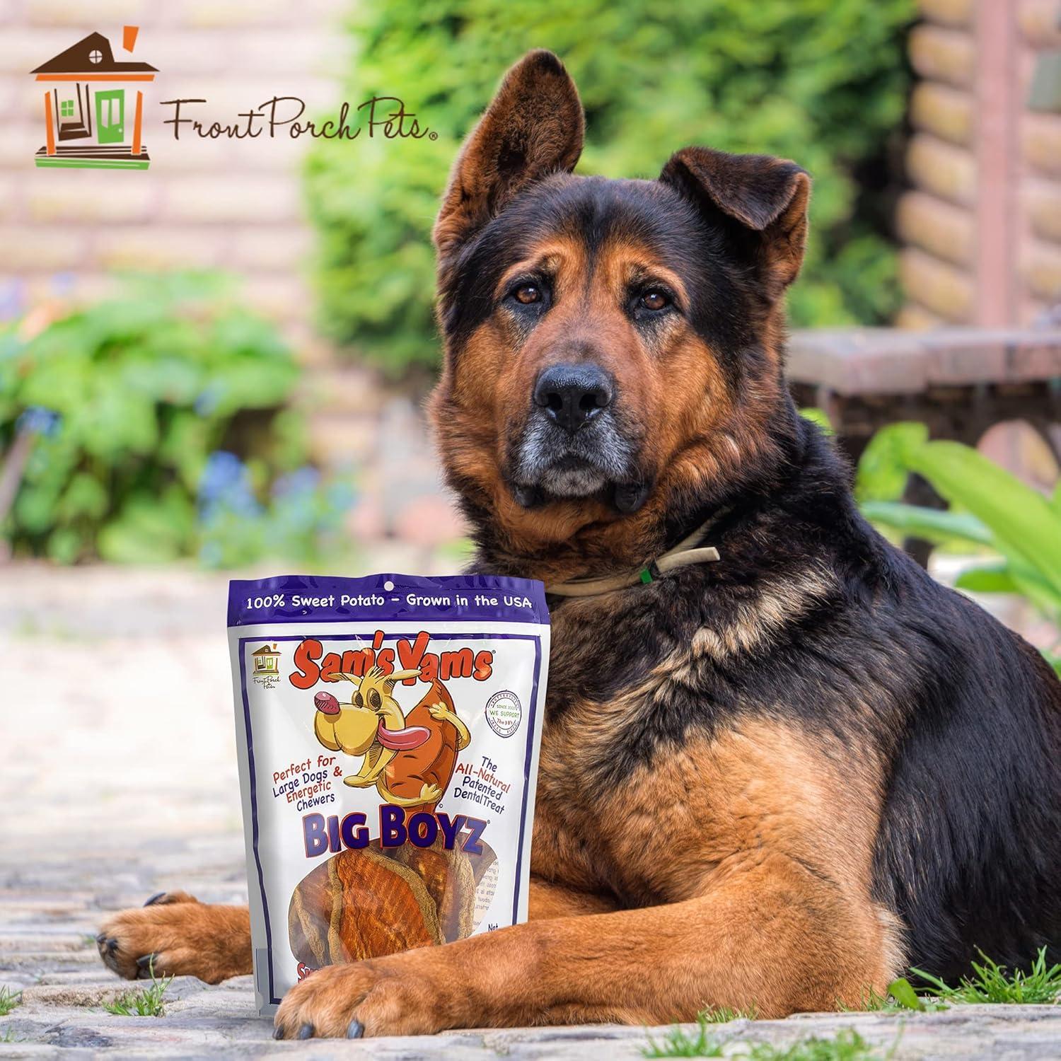 Golosinas para Perros Sam's Yams Big Boyz 425g - Batata Natural