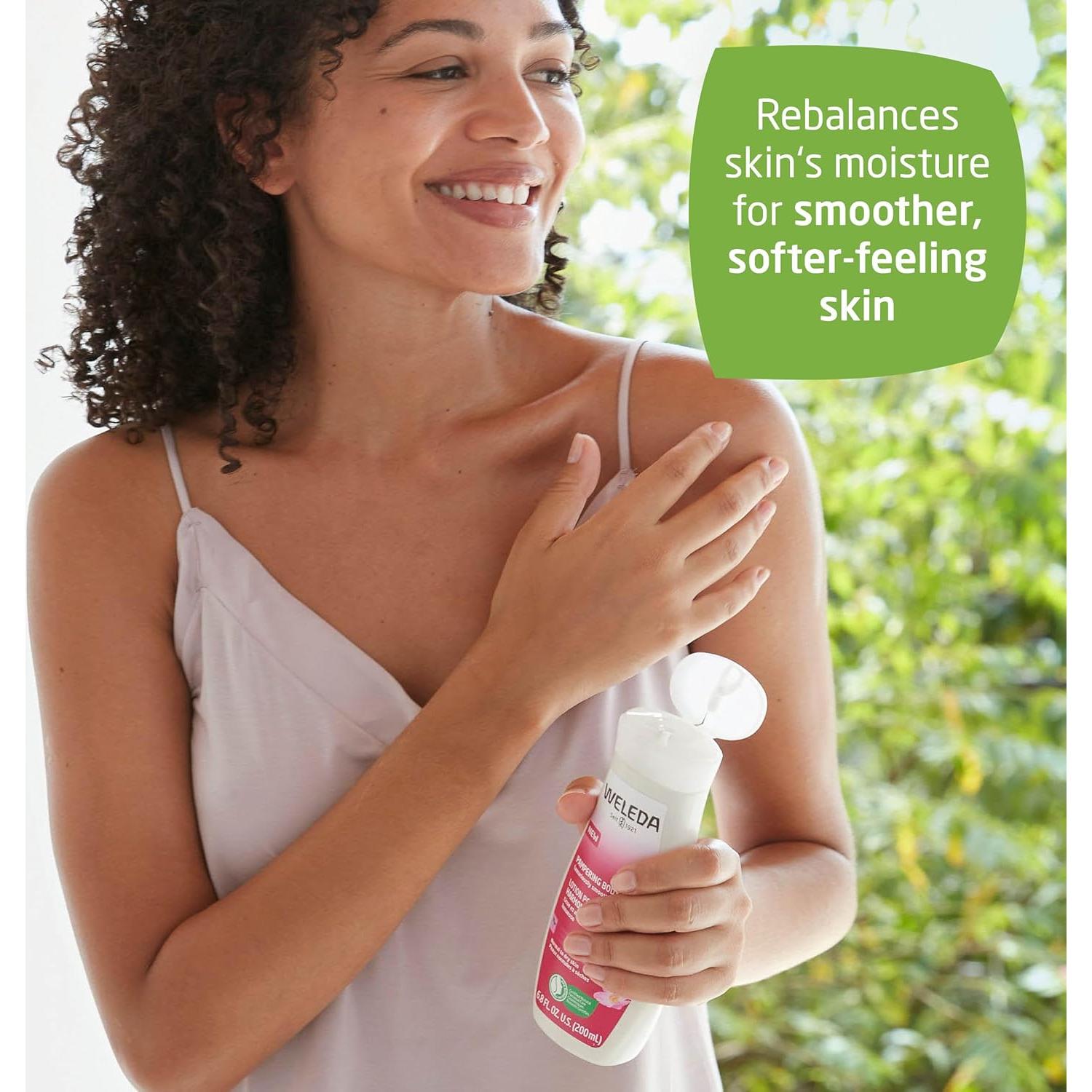 Loción Corporal Weleda Rosa Silvestre 200 ml Hidratante