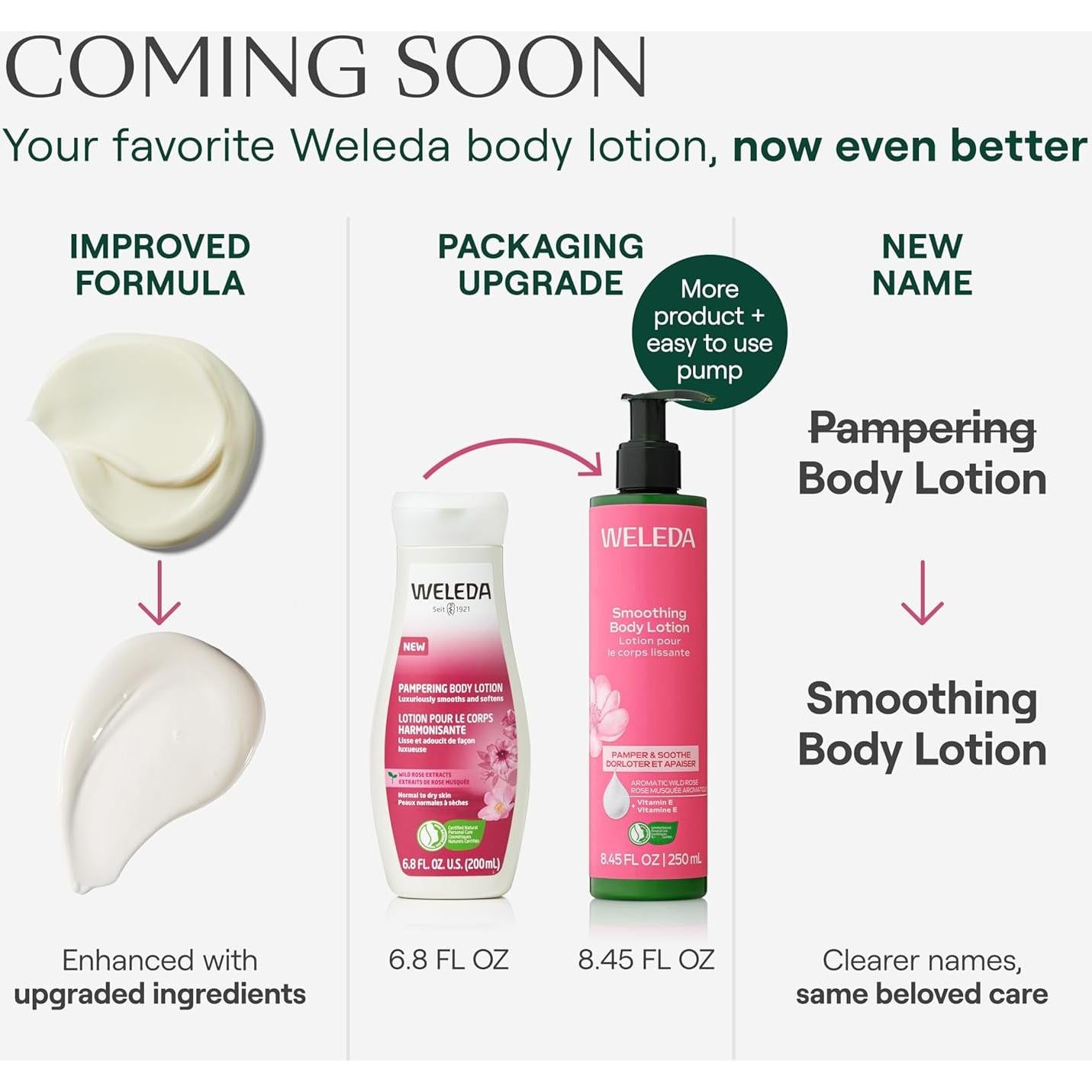 Loción Corporal Weleda Rosa Silvestre 200 ml Hidratante