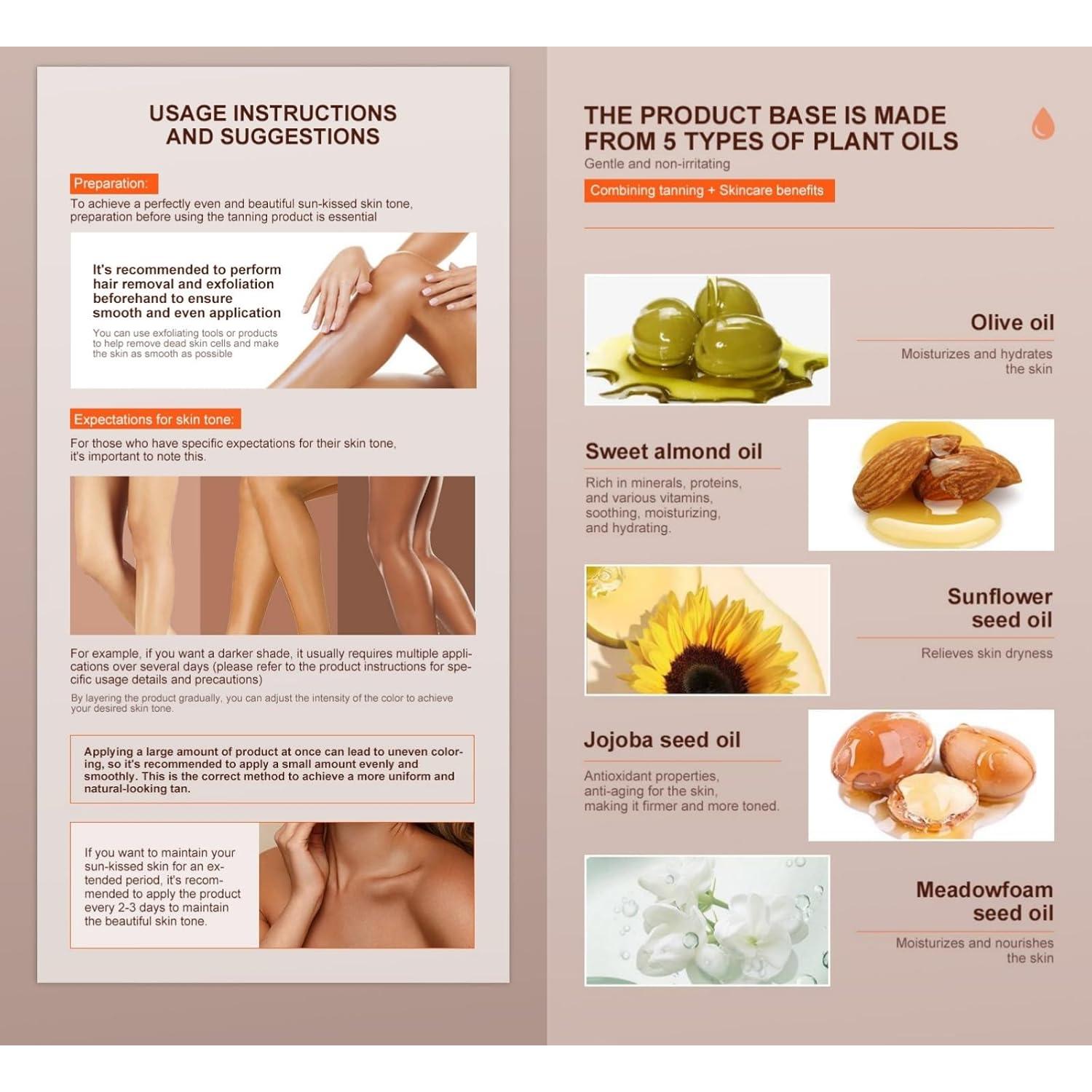 Aceite Bronceador 3-en-1 AUQUEST 50ML SPF 25 Hidratante