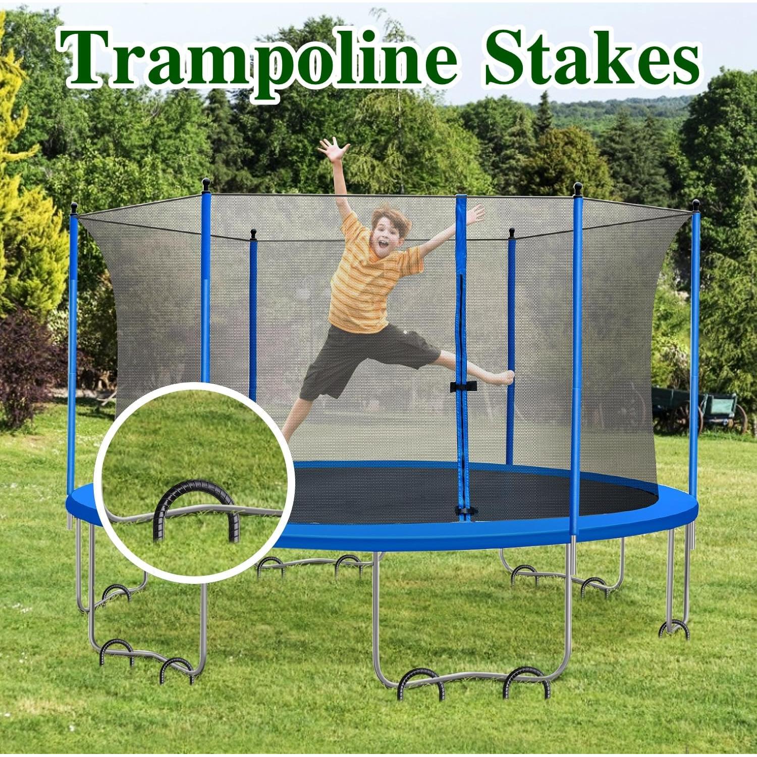 Estacas de Rebar MSWY 30 Piezas 30,48 cm Gancho J