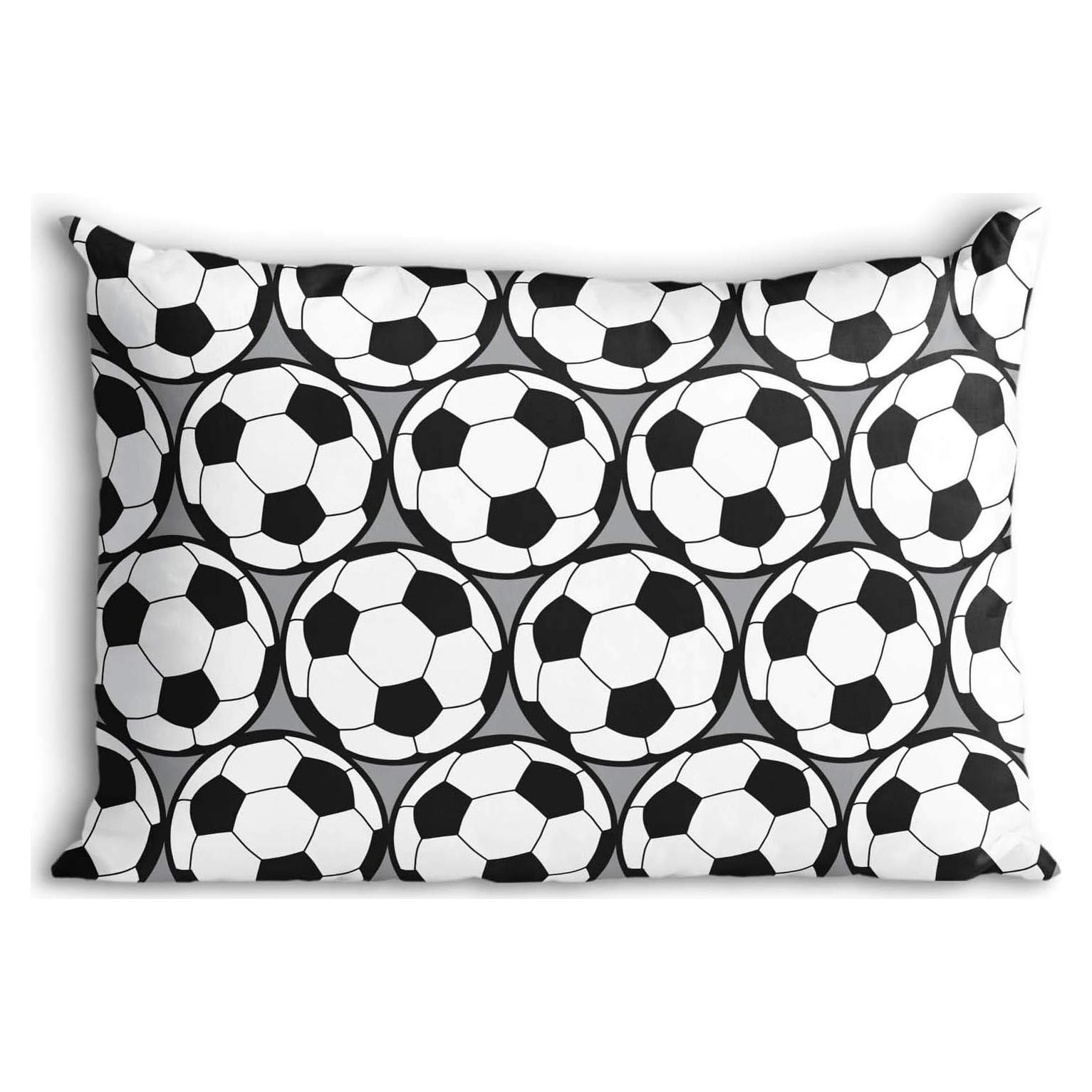 Funda de Almohada de Fútbol ChalkTalkSPORTS 76x51 cm