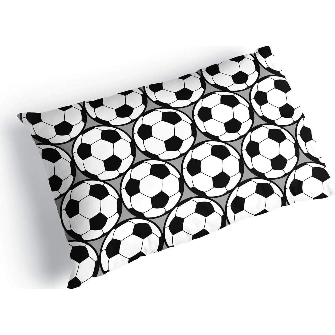 Funda de Almohada de Fútbol ChalkTalkSPORTS 76x51 cm