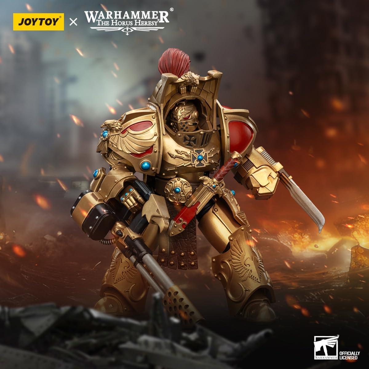 Figura de Acción JOYTOY 1/18 Warhammer Legio Custodes Aquilon