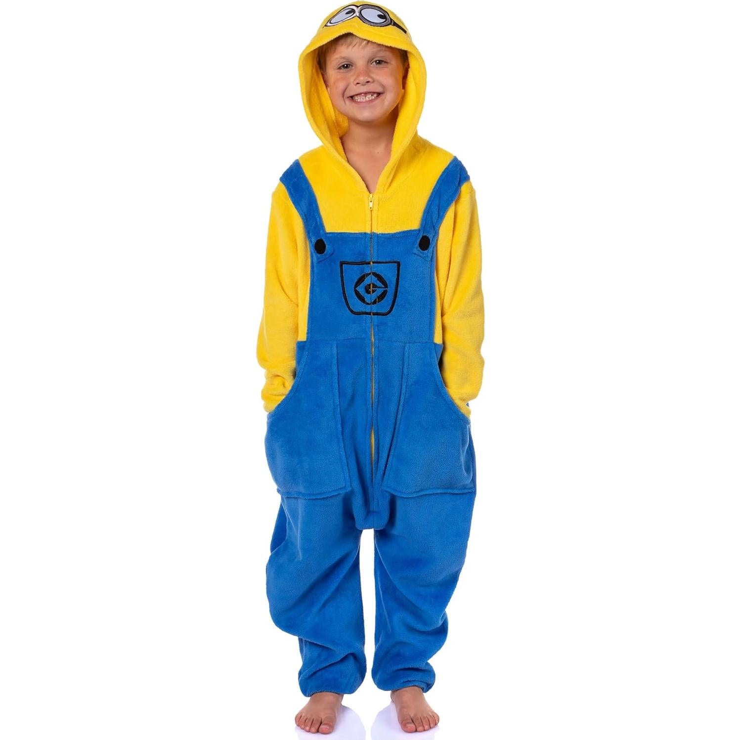 Pijama de Una Pieza para Niños Bob el Minion Intimo 4-5 Años