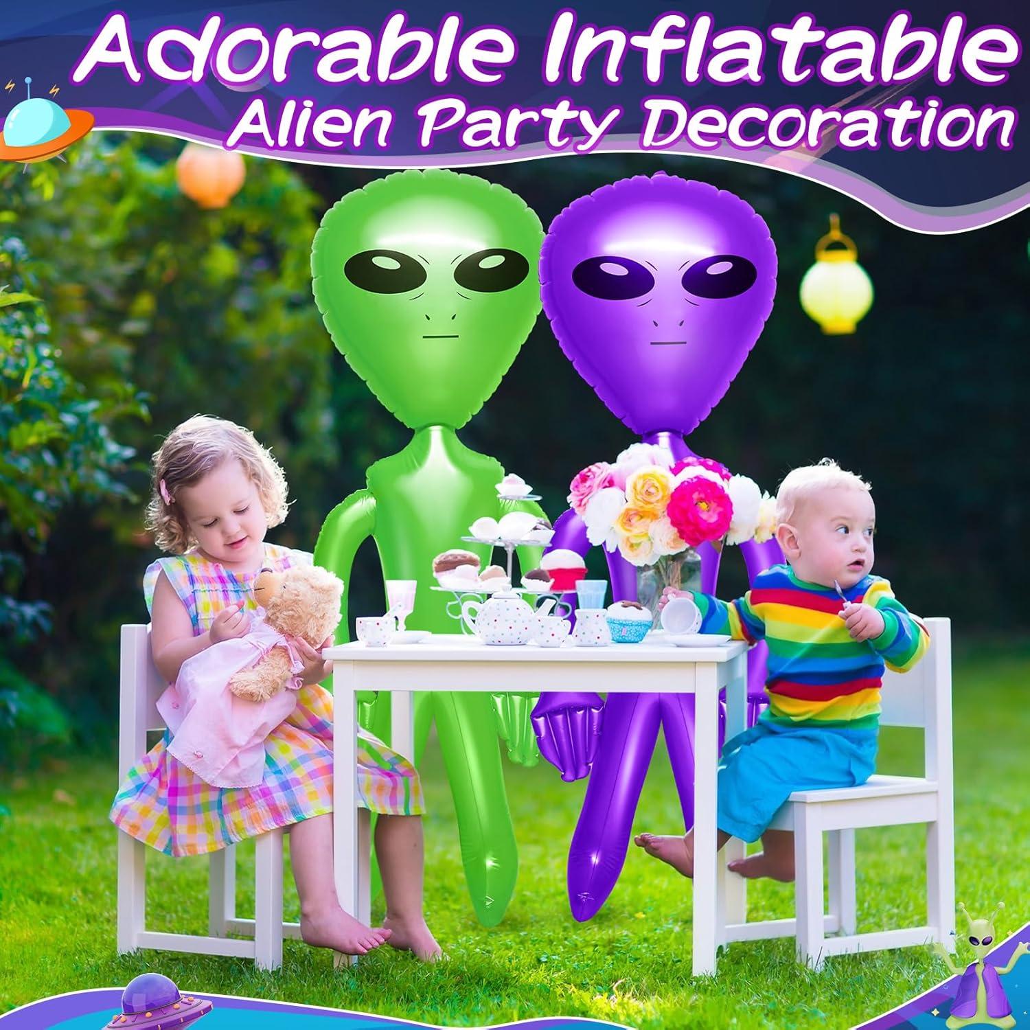 BBTO Juguete Inflable Alienígena 170 cm para Fiestas