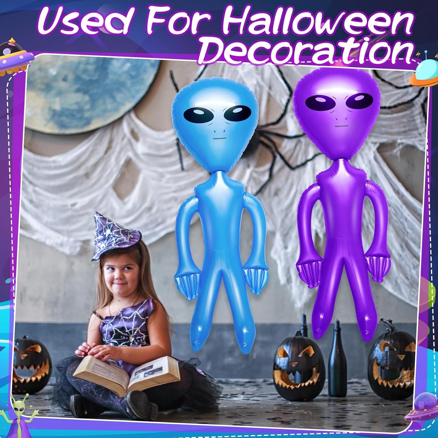 BBTO Juguete Inflable Alienígena 170 cm para Fiestas