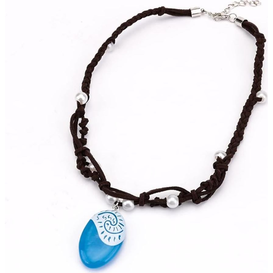 Accesorios de Disfraz de Moana Yosbabe - Diadema y Collar