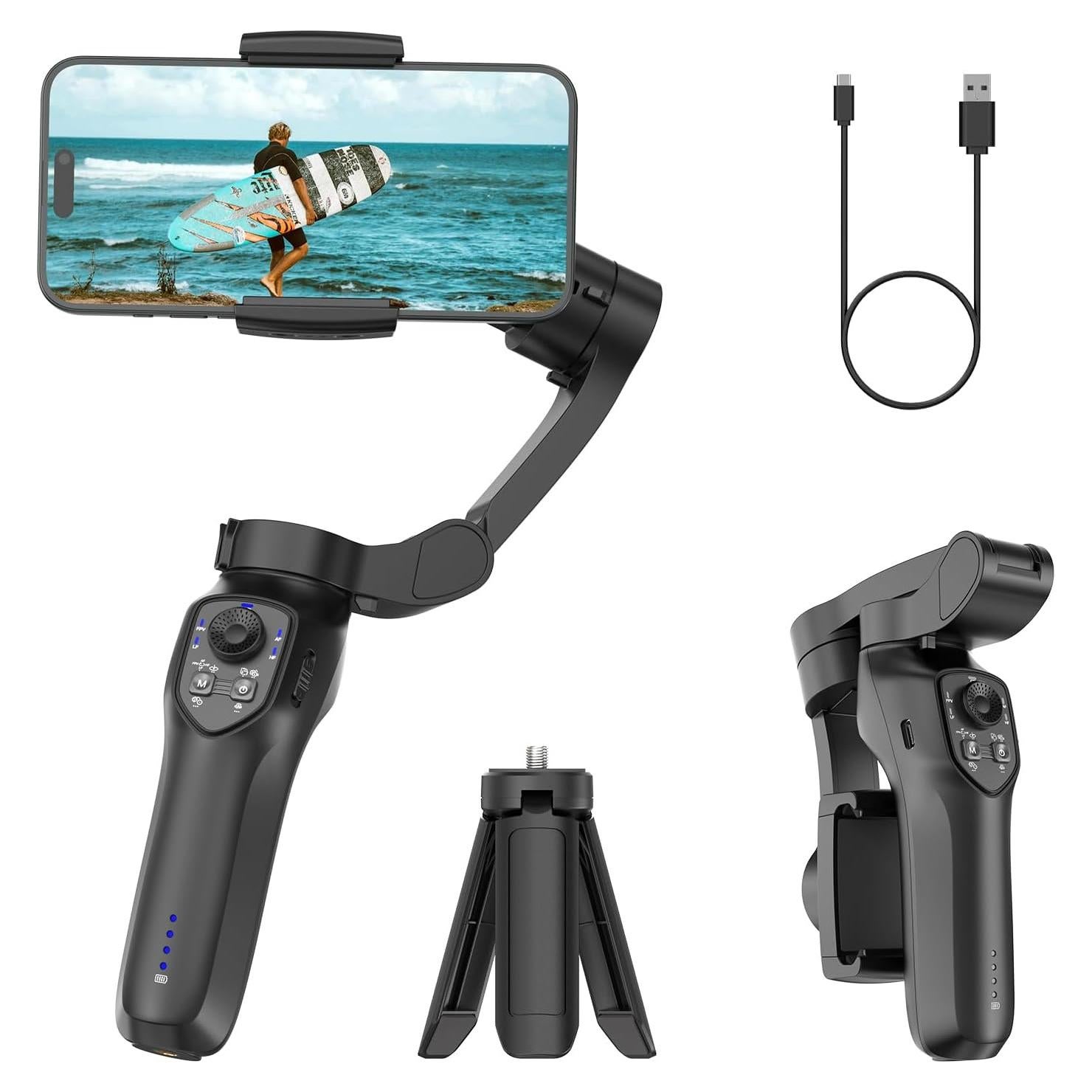 Estabilizador L7C Pro para iPhone y Android 3 ejes