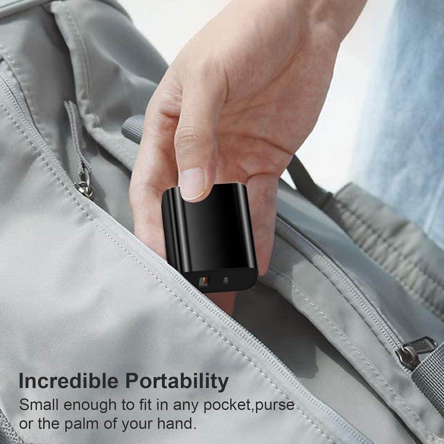 Cargador de Pared USB C 20W Shenzhen Negro - Paquete de 4