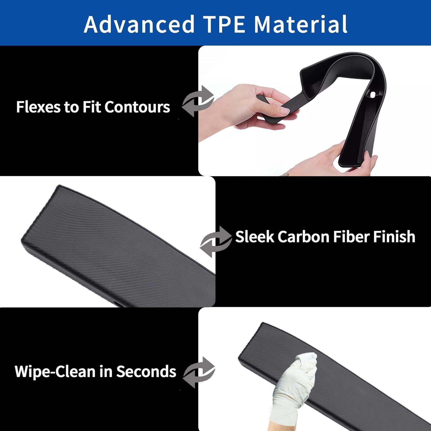 Organizador de Espacio entre Asientos WEIHAO 607 - Negro 2PCS