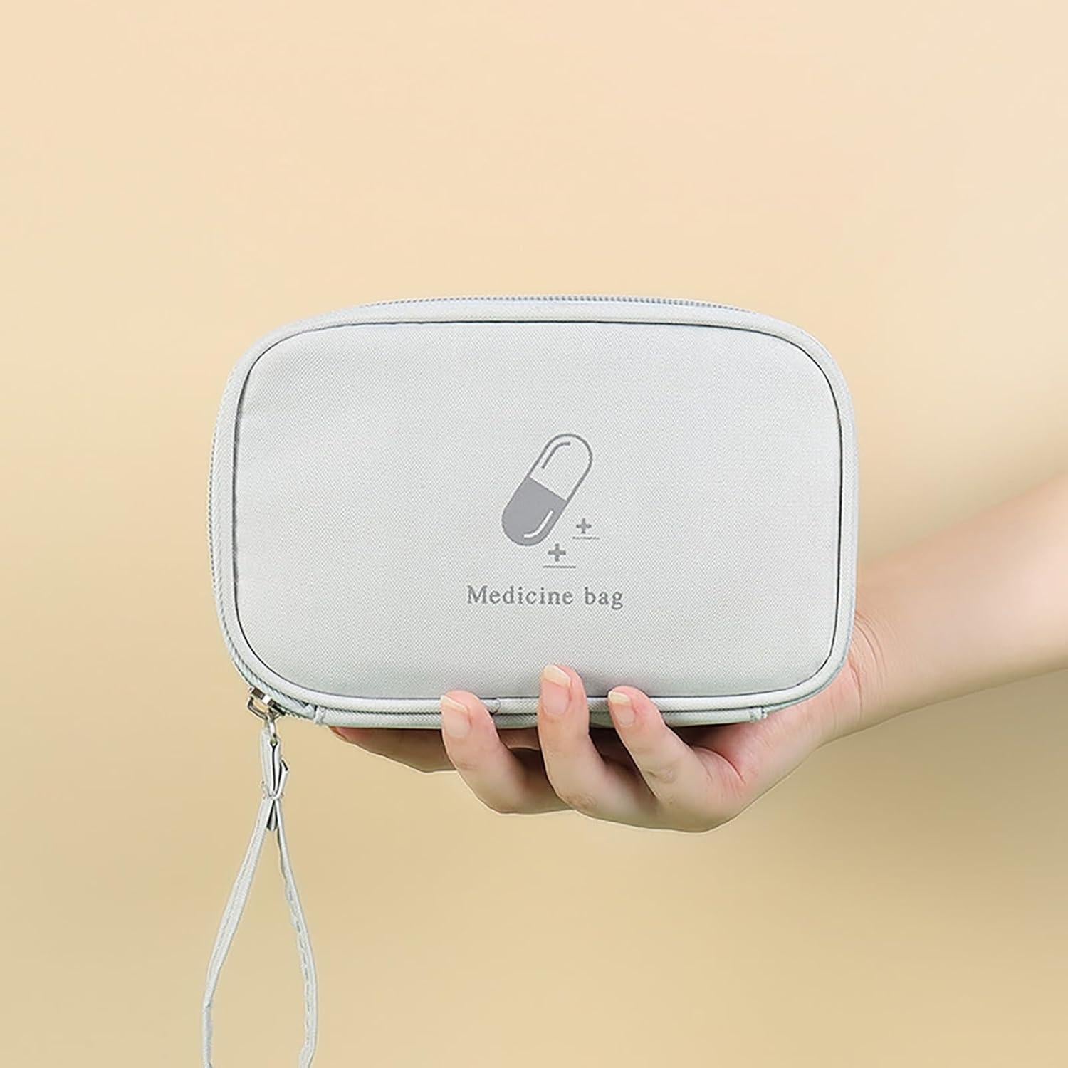 Bolsa de Primeros Auxilios Vacía YSGSMOM Gris 17x11x6cm