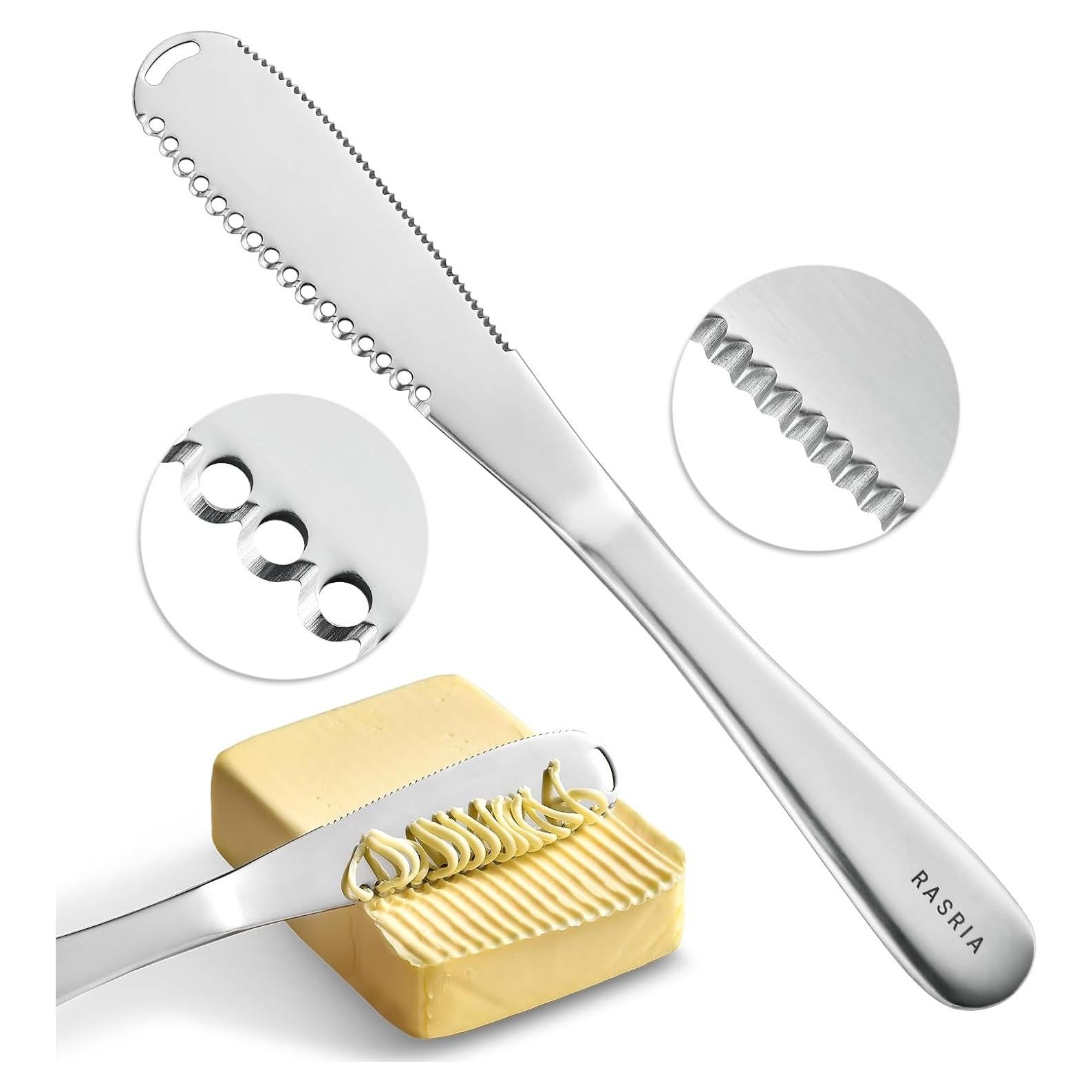 Cuchillo para Untar Mantequilla RASRIA Acero Inoxidable 20.7cm