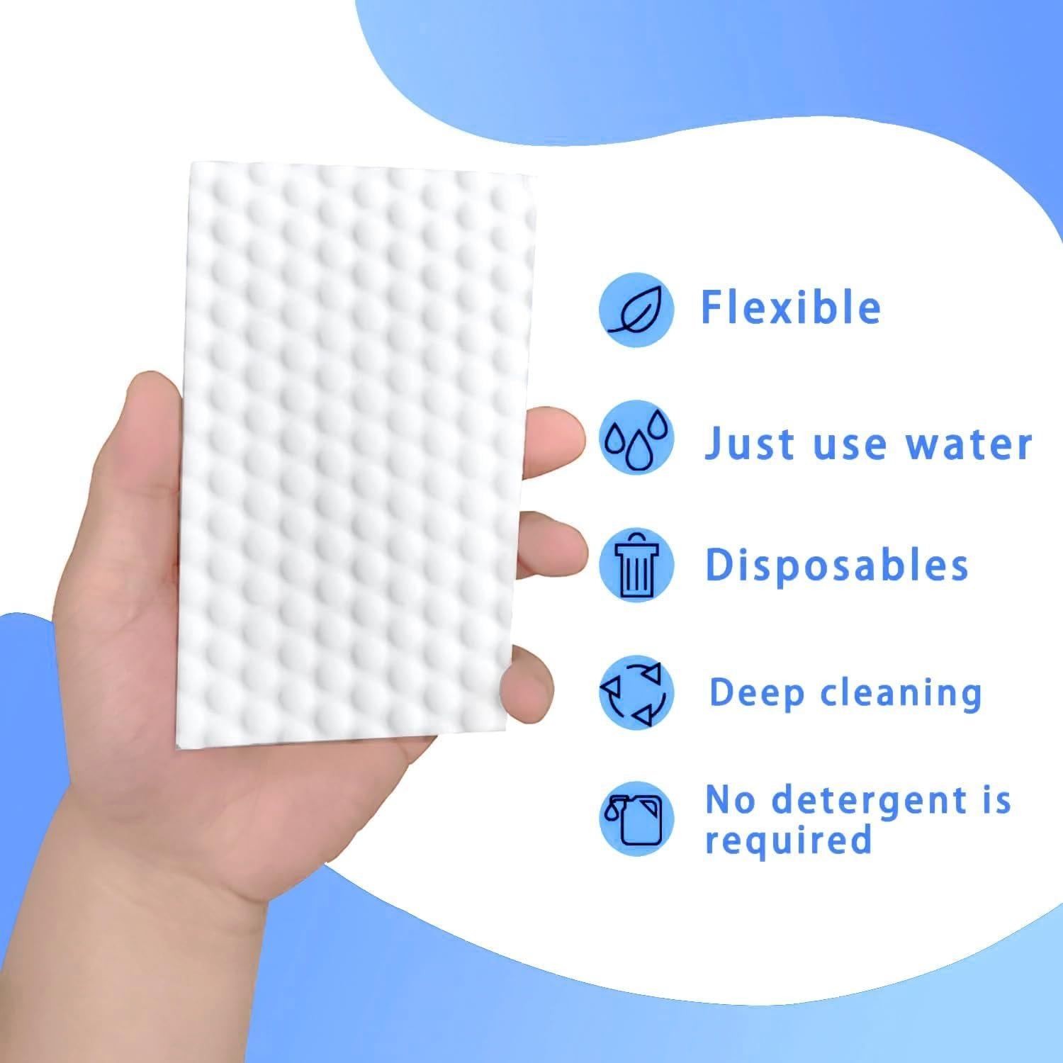 Hojas de Borrador Mágico SUPERASER 50 P - Esponja Melamina