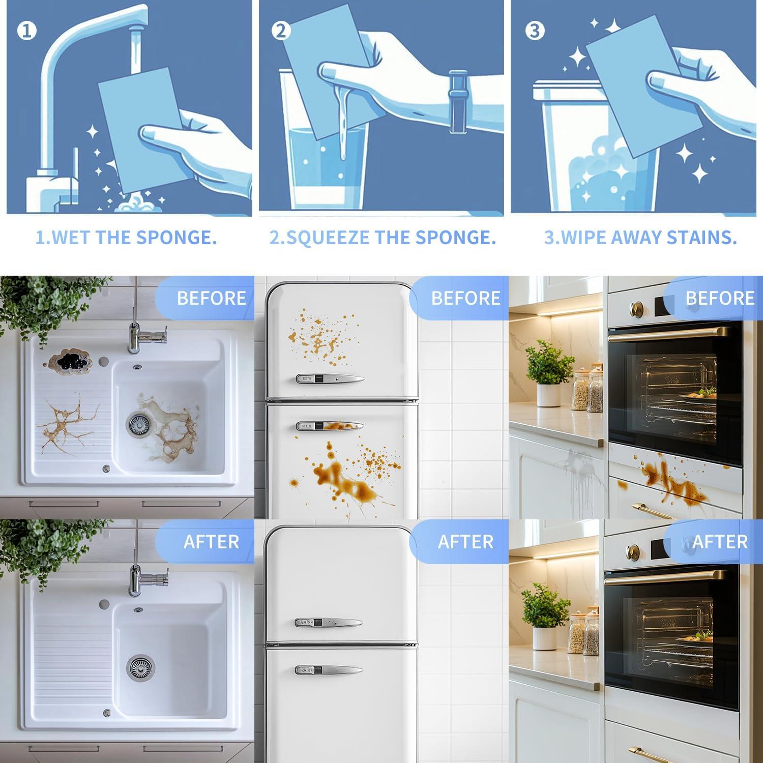 Hojas de Borrador Mágico SUPERASER 50 P - Esponja Melamina