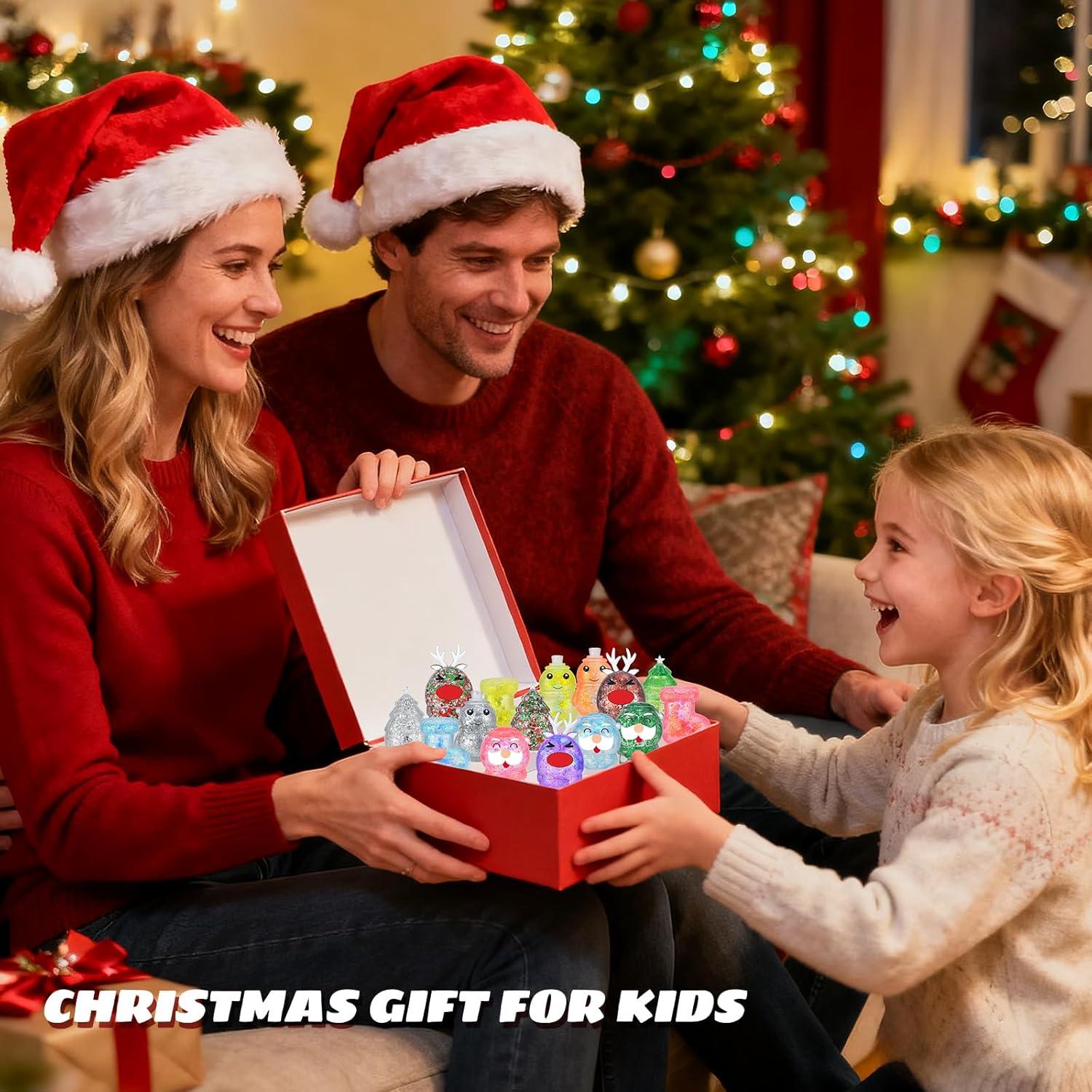 Paquete de 15 Pelotas de Estrés Navideñas GOSODME 0.48 kg