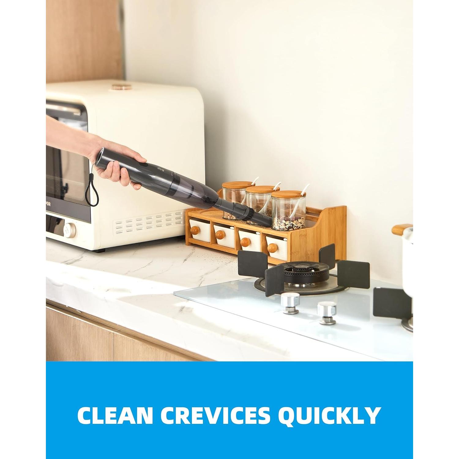 Aspiradora de Ranuras Brigii M5 Inalámbrica 2 en 1 Ligera 0.4kg