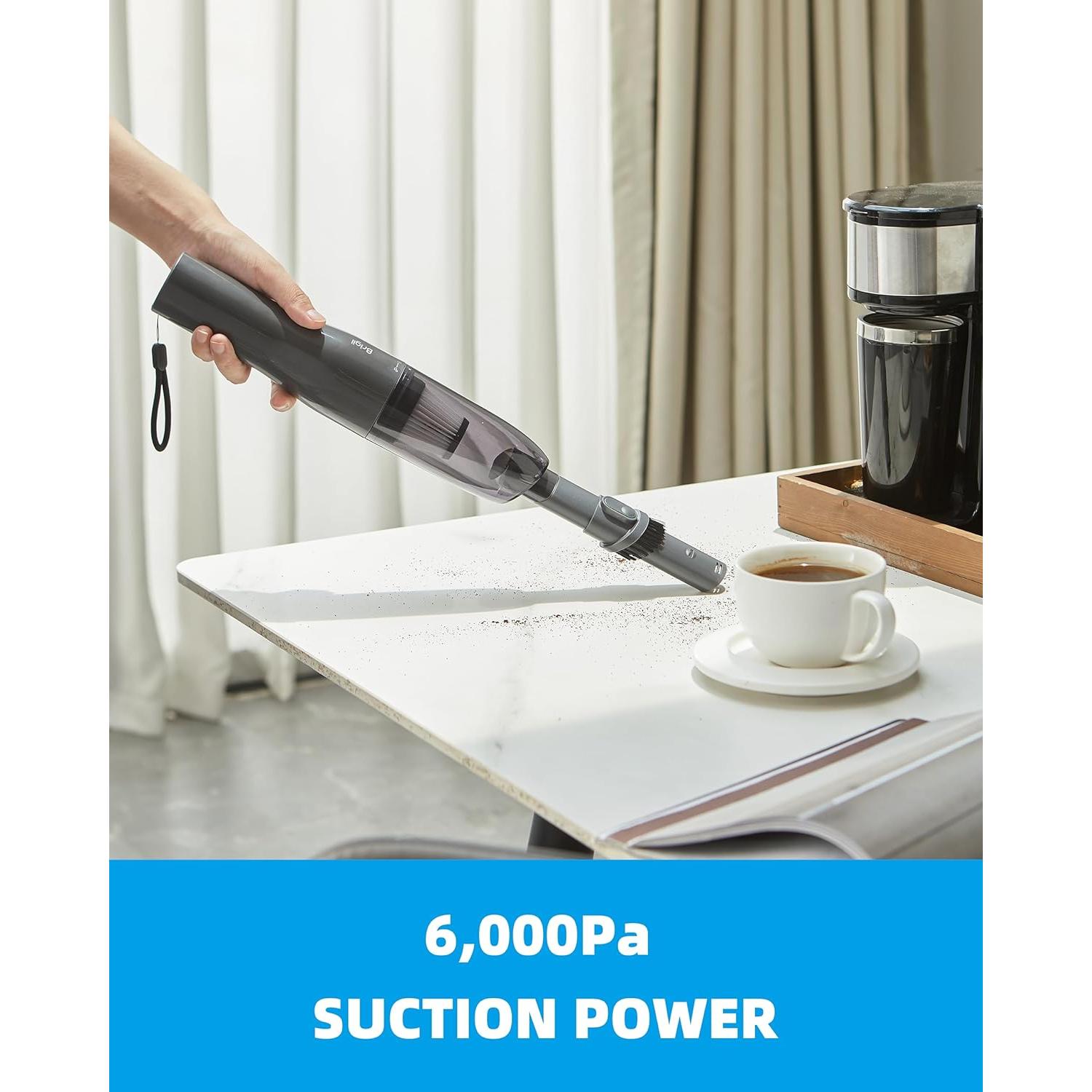 Aspiradora de Ranuras Brigii M5 Inalámbrica 2 en 1 Ligera 0.4kg