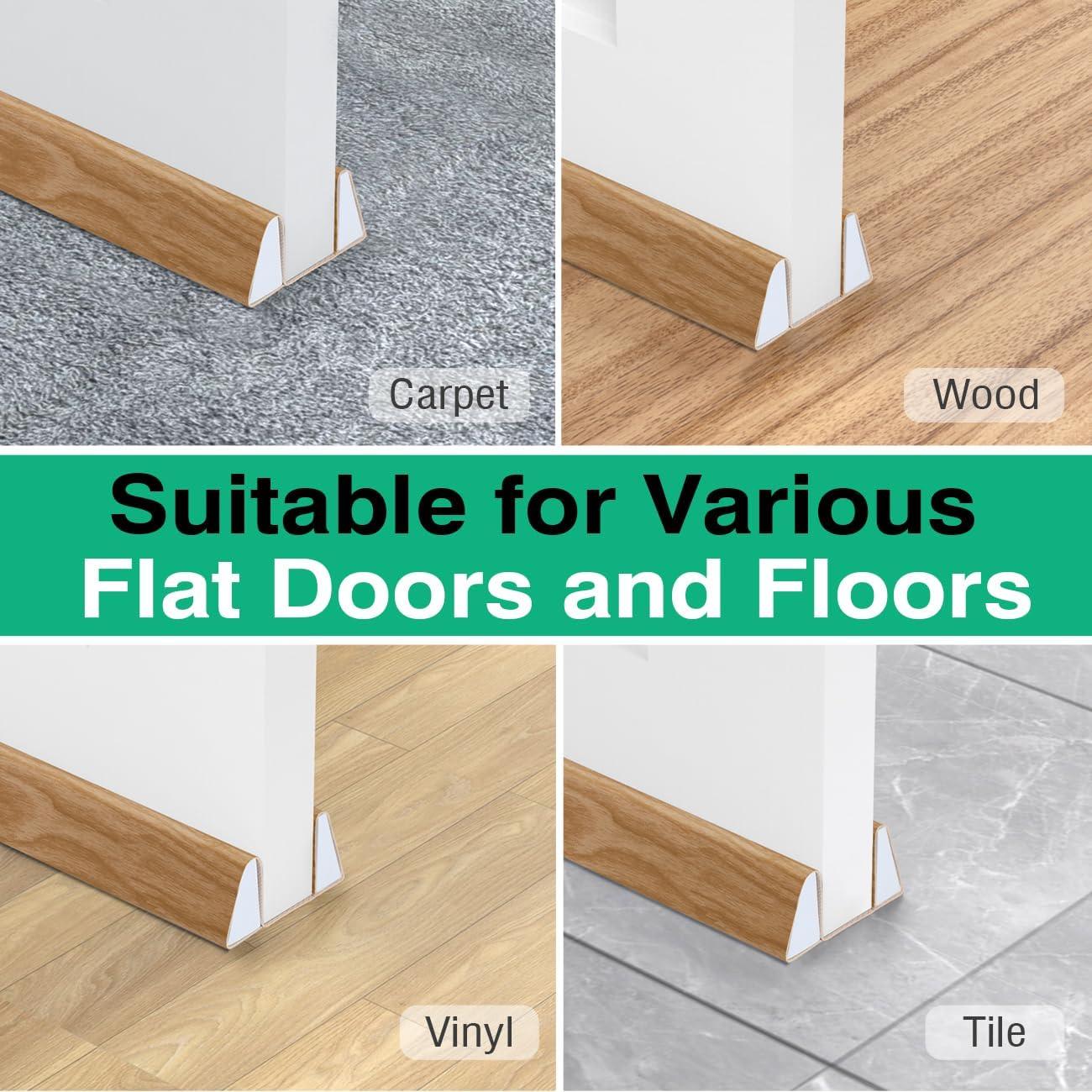 Tapón de Draft Lewondr 91.44 cm Beige Impermeable