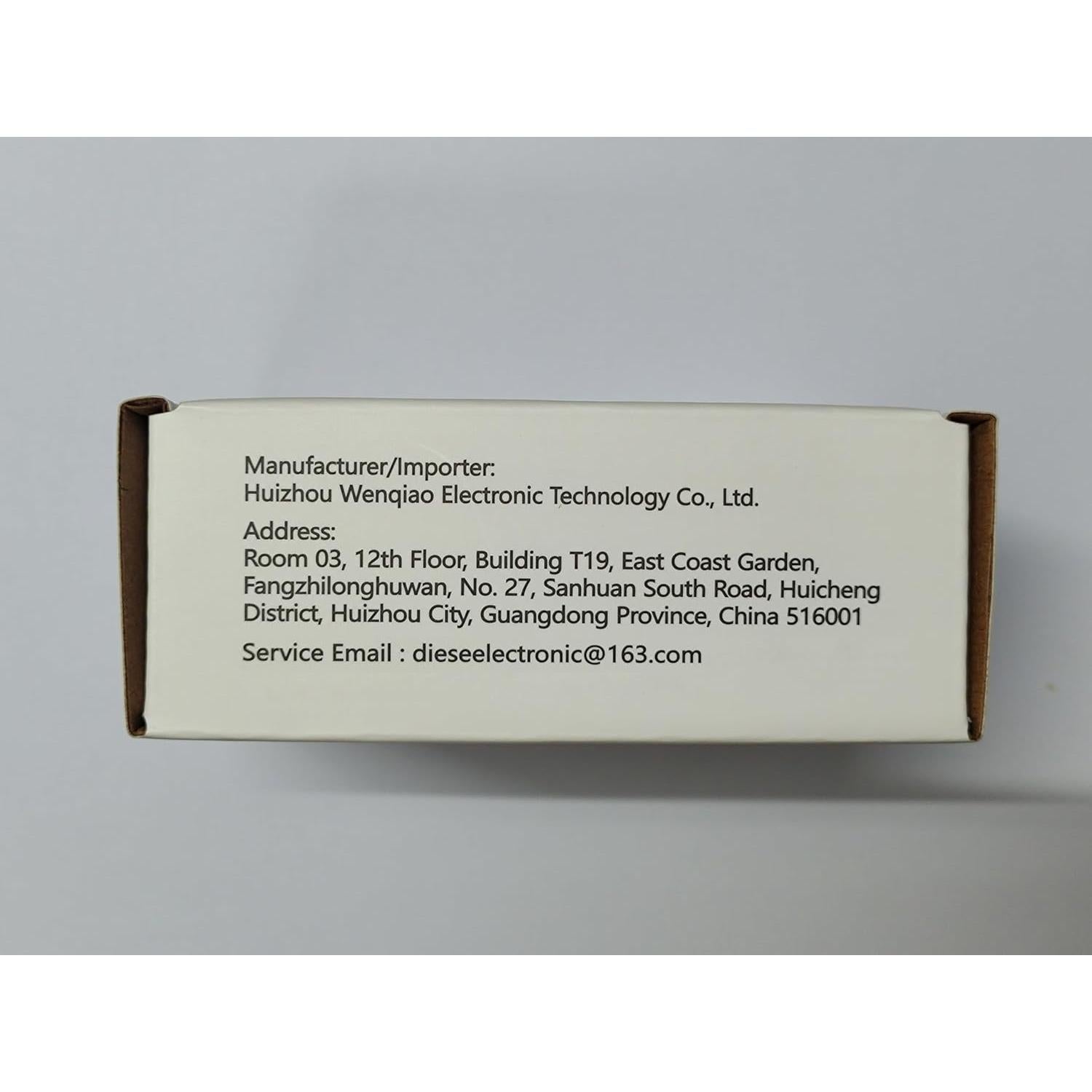 Interruptor Remoto Inalámbrico DieseRC 12V 1CH RF 433Mhz