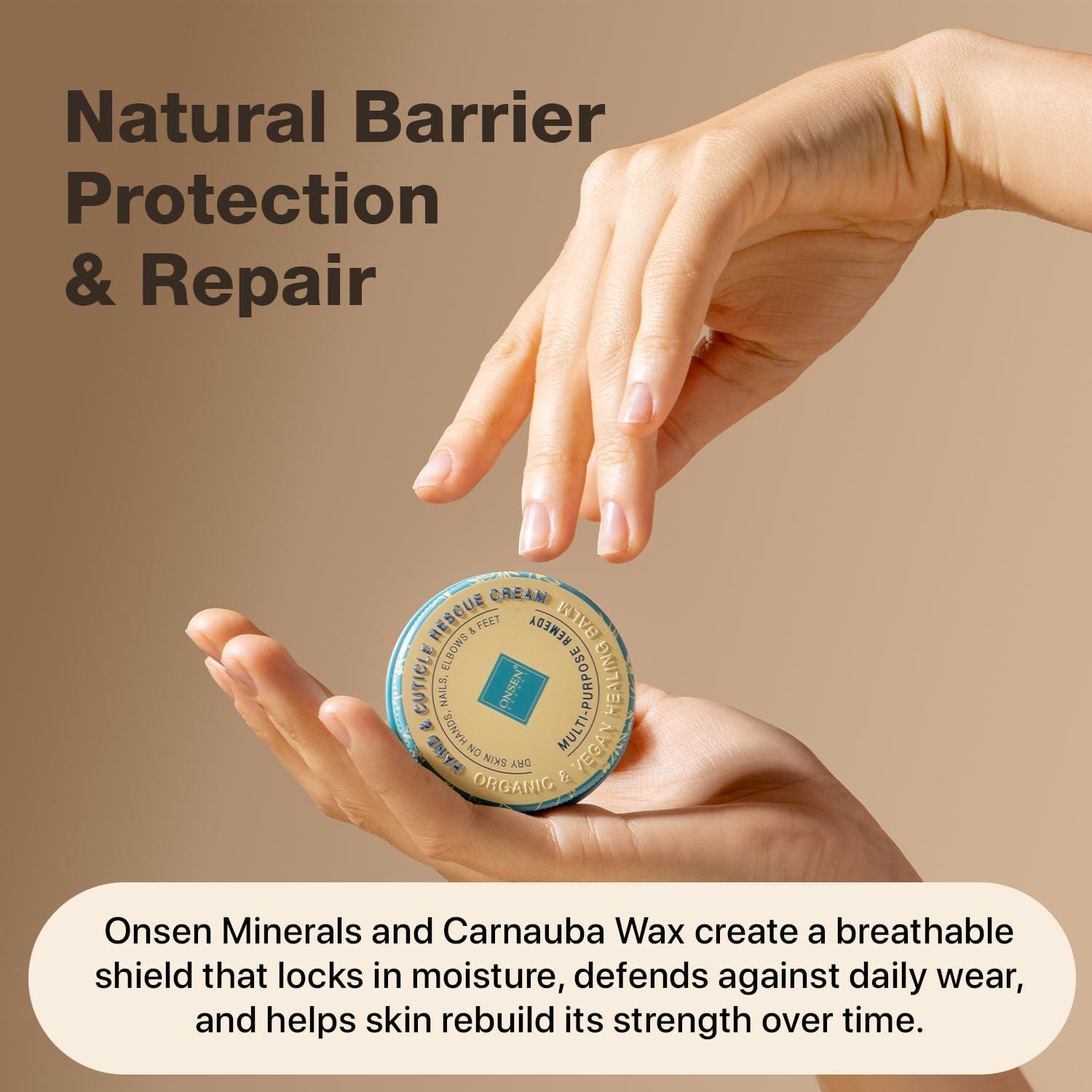 Crema para Manos y Cutículas Onsen 26ml | Hidratante Vegano