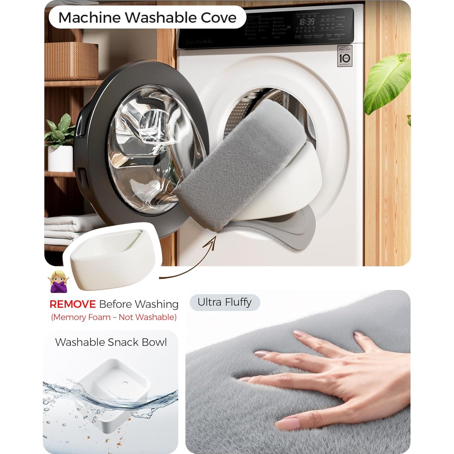 Soporte de Almohada LULULOOK para Tabletas 4.7-14.6" Gris