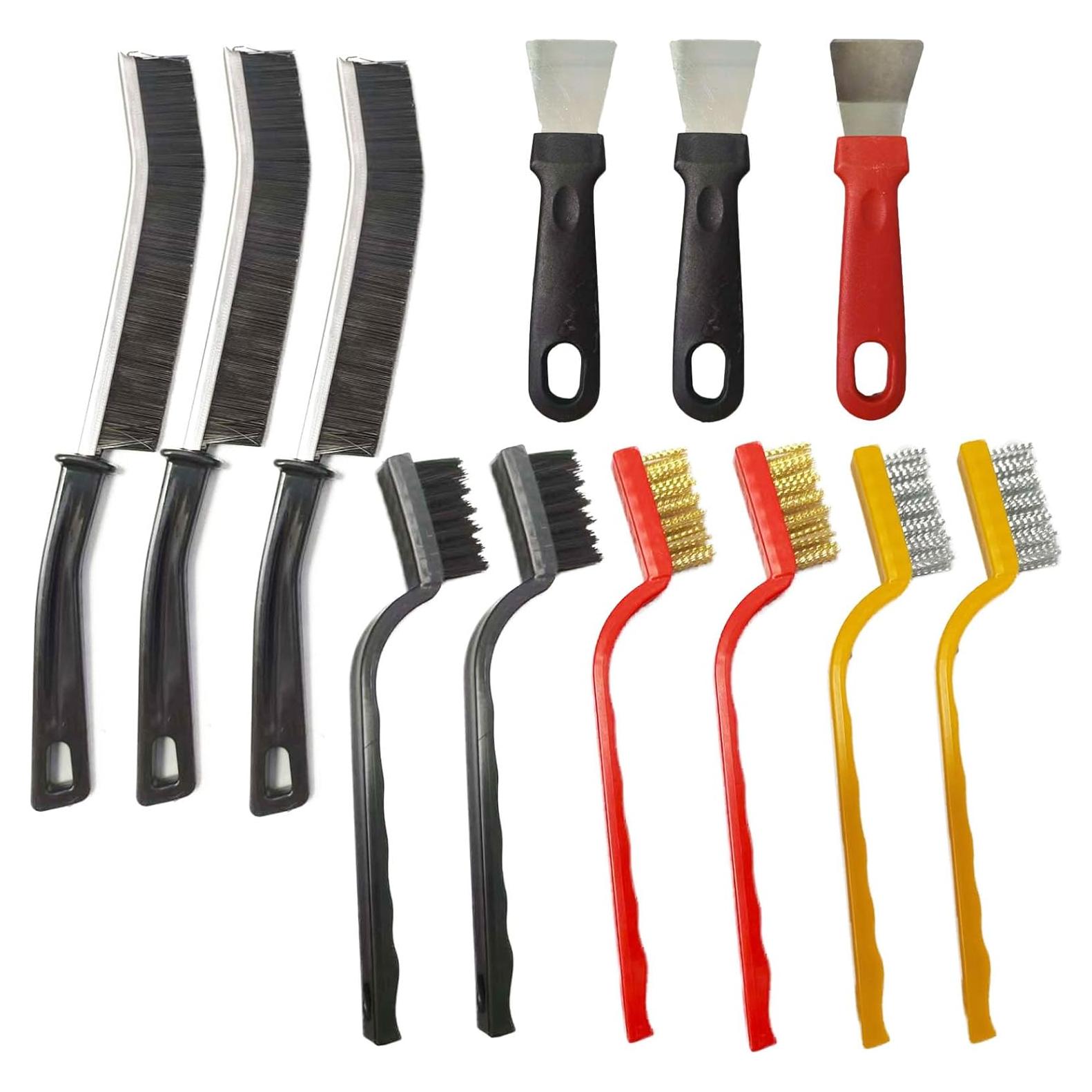 Juego de limpieza 12 piezas Durikant - Cepillos y raspadores