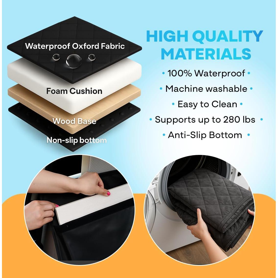 Cubierta de Asiento para Perros APetsPlanet Negra 137x61 cm